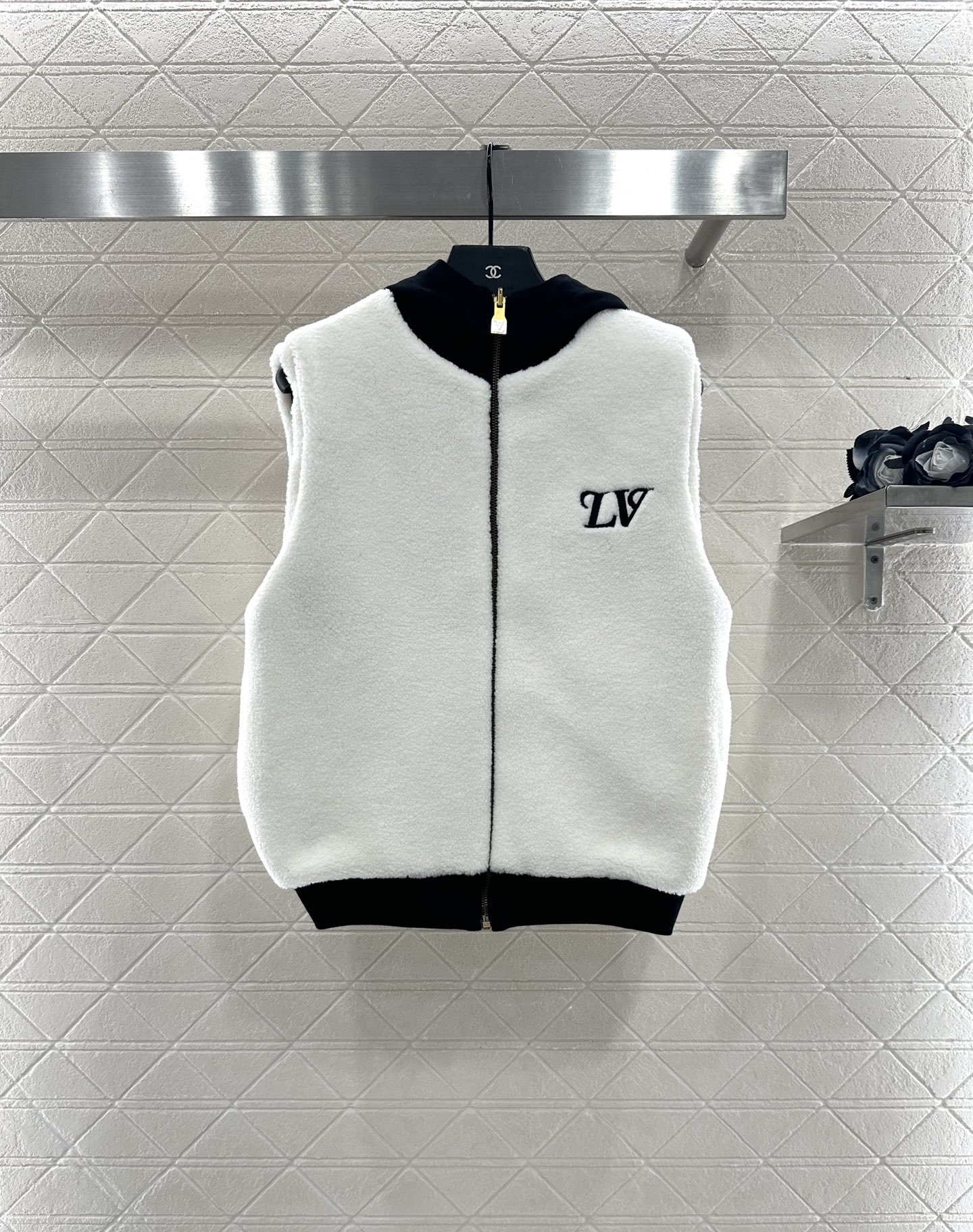 ♥Louis vuitto*♥2025新品上架 两面穿泰迪马甲定制YB进口棉毛材质，毛量充足，防风御寒，