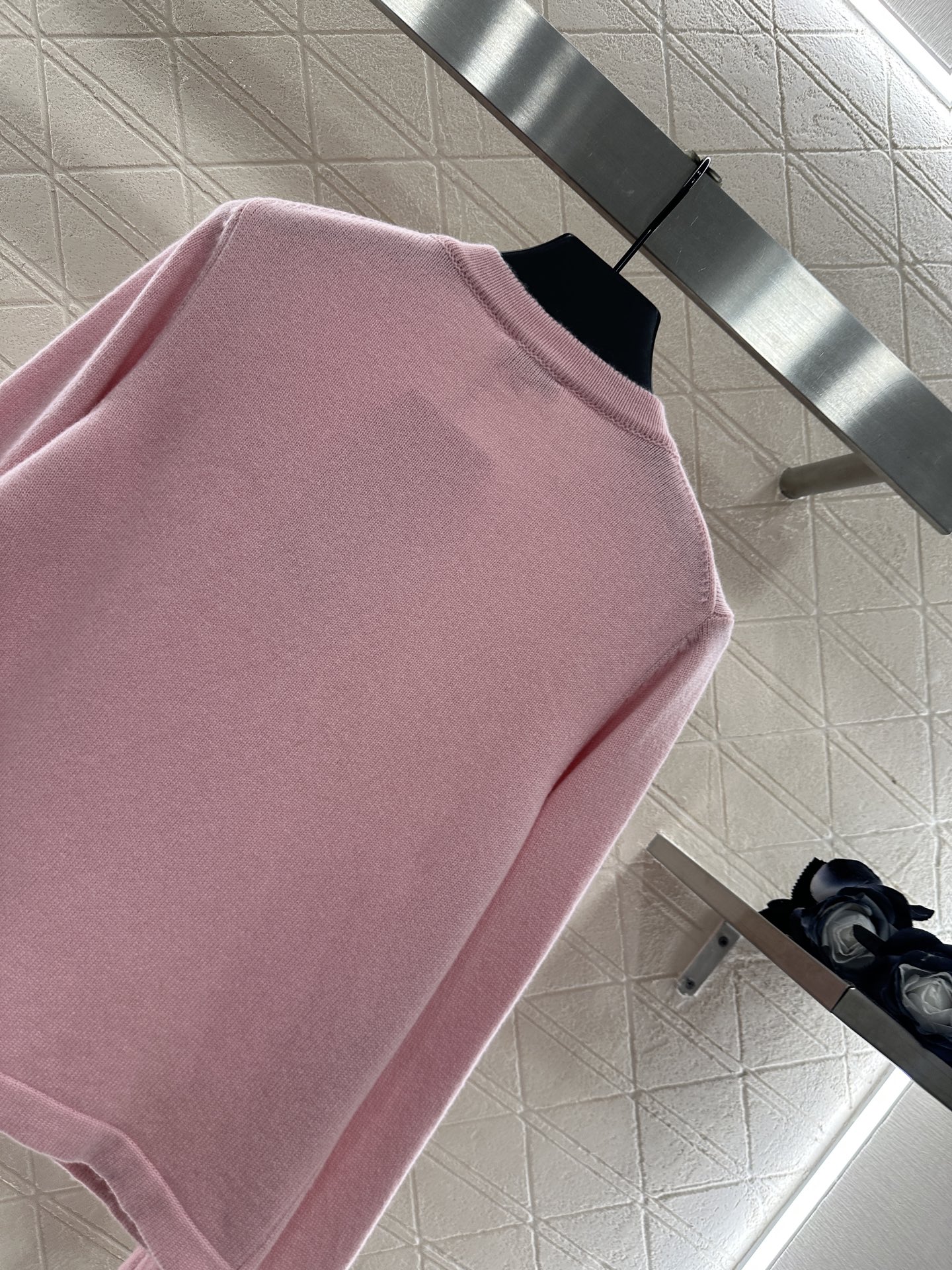 ♥Chane*♥2025新品上架 重工钉珠针织开衫定制YB羊绒纱线织造，密度细针织造，清晰毛感肌理，舒适