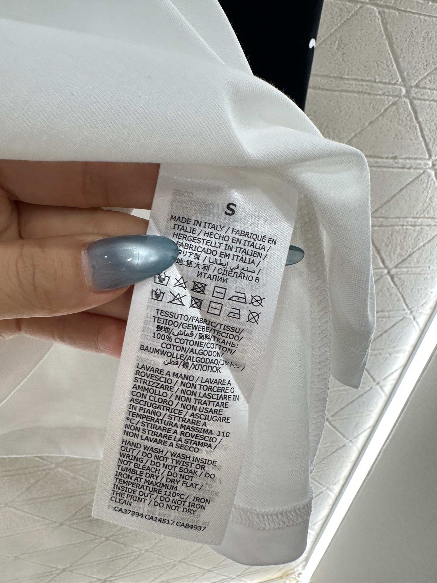 ♥Chrome hear*♥2025新品上架 字母印花撞色插肩长袖上衣定制YB斜纹全棉材质，质感舒适，弹