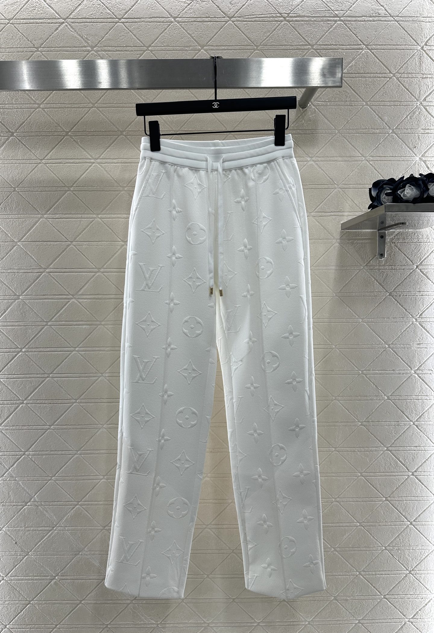 ♥Louis vuitto*♥2025新品上架 压花半开襟卫衣长裤套装定制YB进口压花材质，柔软亲肤，穿