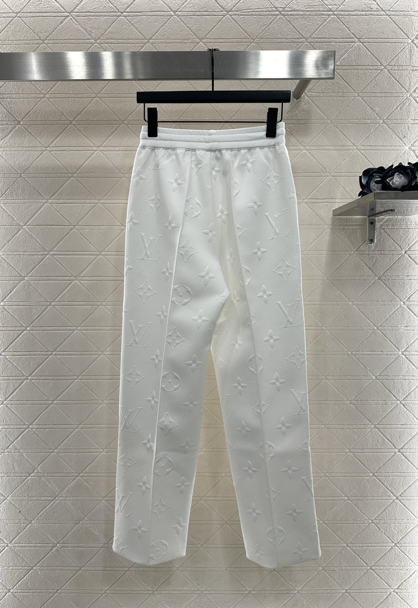 ♥Louis vuitto*♥2025新品上架 压花半开襟卫衣长裤套装定制YB进口压花材质，柔软亲肤，穿