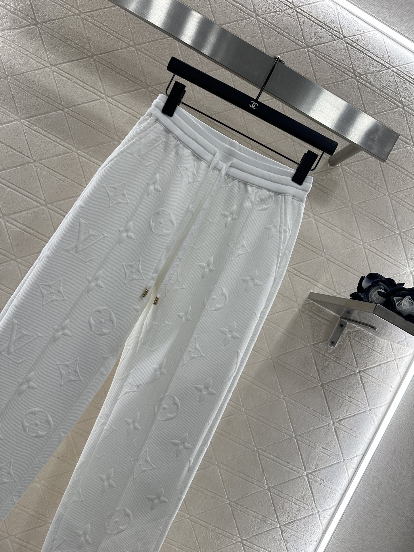 ♥Louis vuitto*♥2025新品上架 压花半开襟卫衣长裤套装定制YB进口压花材质，柔软亲肤，穿