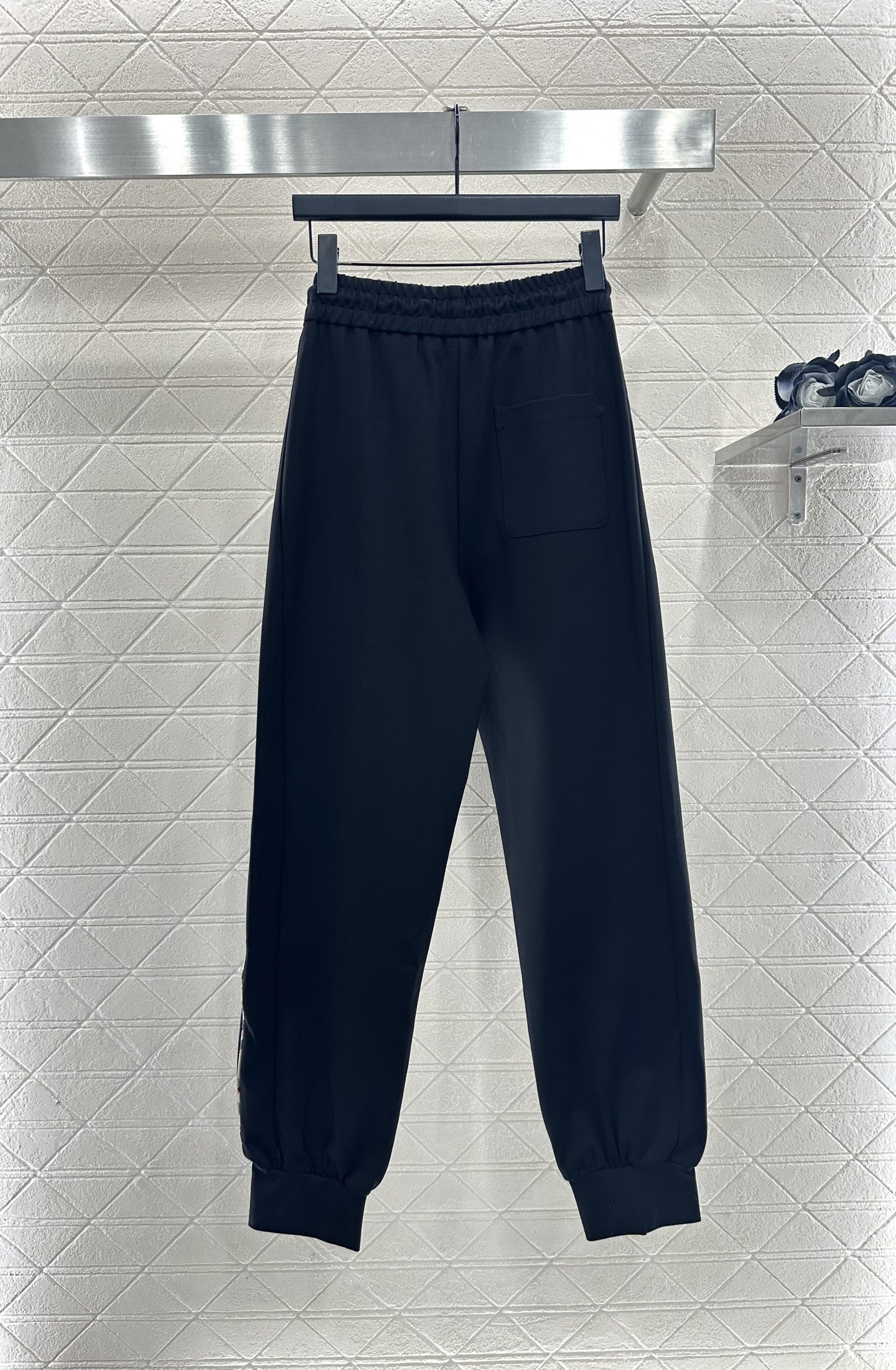 ♥BBR*♥2025新品上架连帽格纹拼接外套长裤套装定制YB进口人棉材质，柔软亲肤，舒适有型，连帽抽绳外