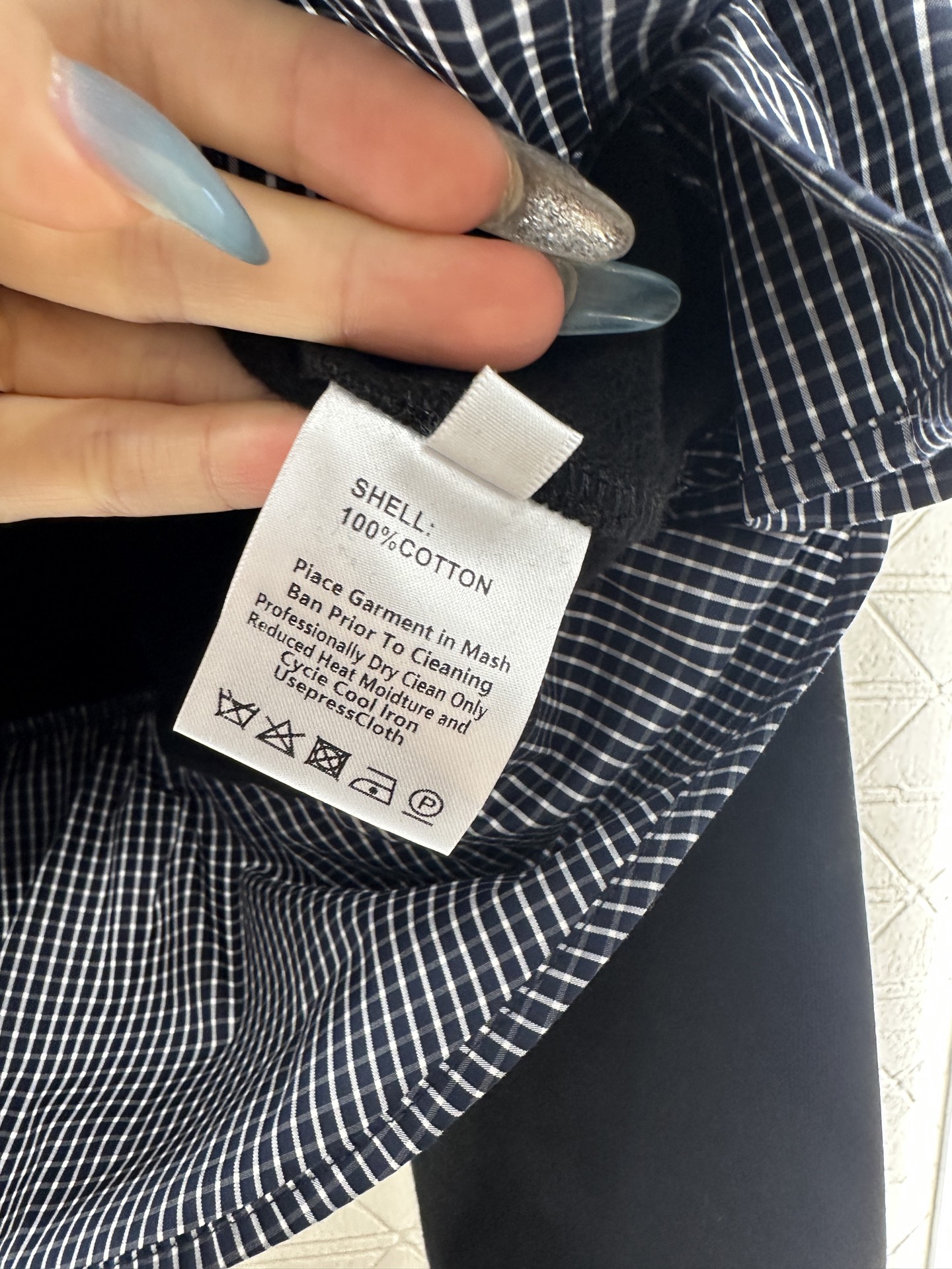 ♥Prad*♥2025新品上架 拼接格纹卫衣长裤套装定制YB斜纹全棉材质，质感细腻，舒适好穿，圆领卫衣长