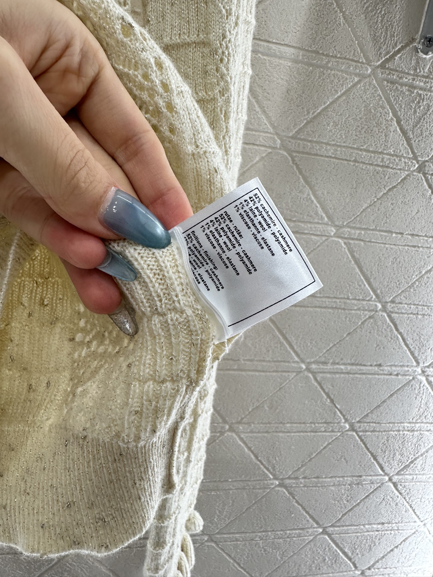 ♥Chane*♥2025新品上架 木耳花边立领针织长袖定制YB羊绒羊毛纱线织造，细腻柔软，弹力十足，精致