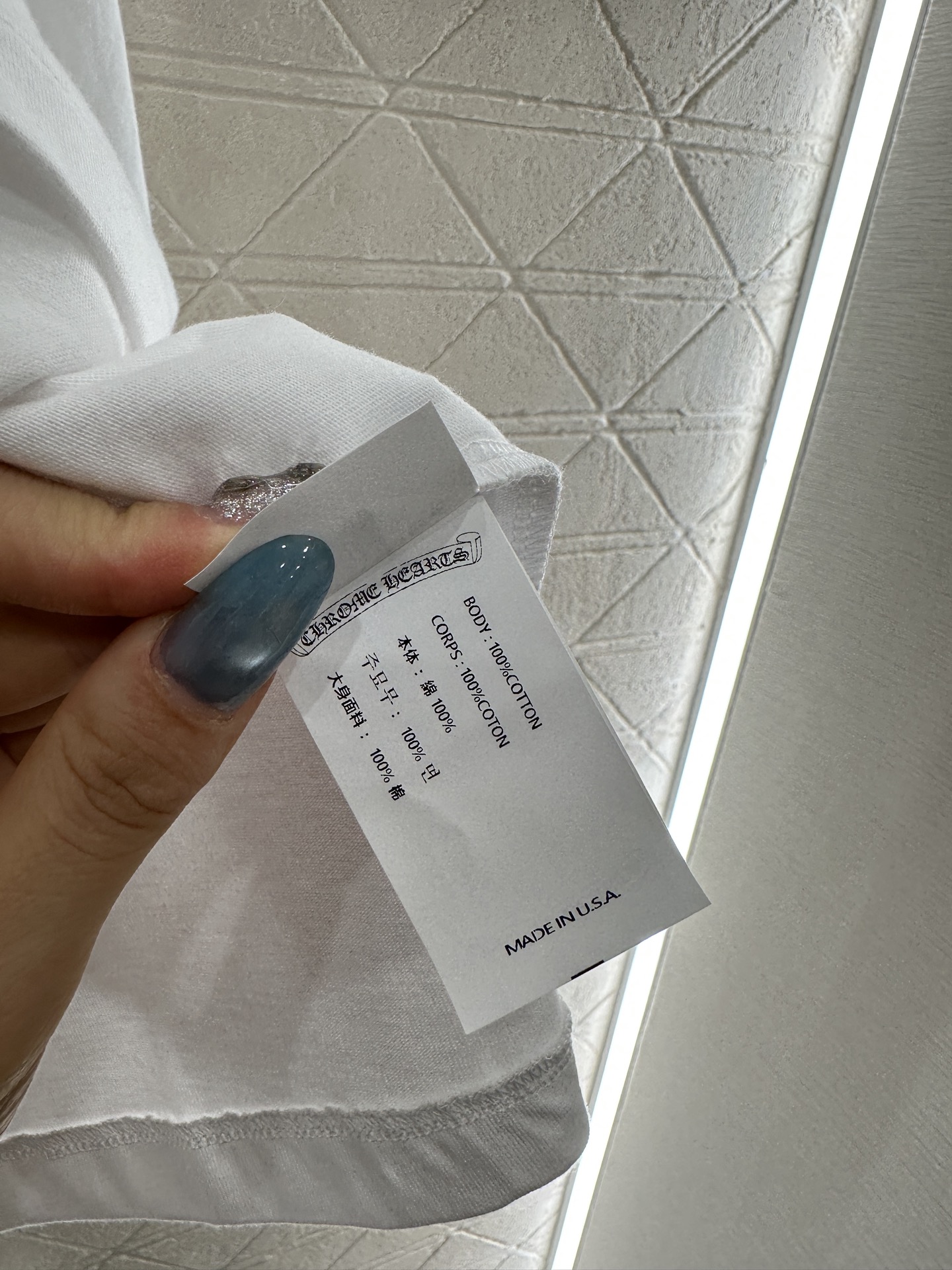 ♥CHrome hear*♥2025新品上架 口袋长袖上衣定制YB斜纹全棉材质，质感光泽，弹力十足，圆领