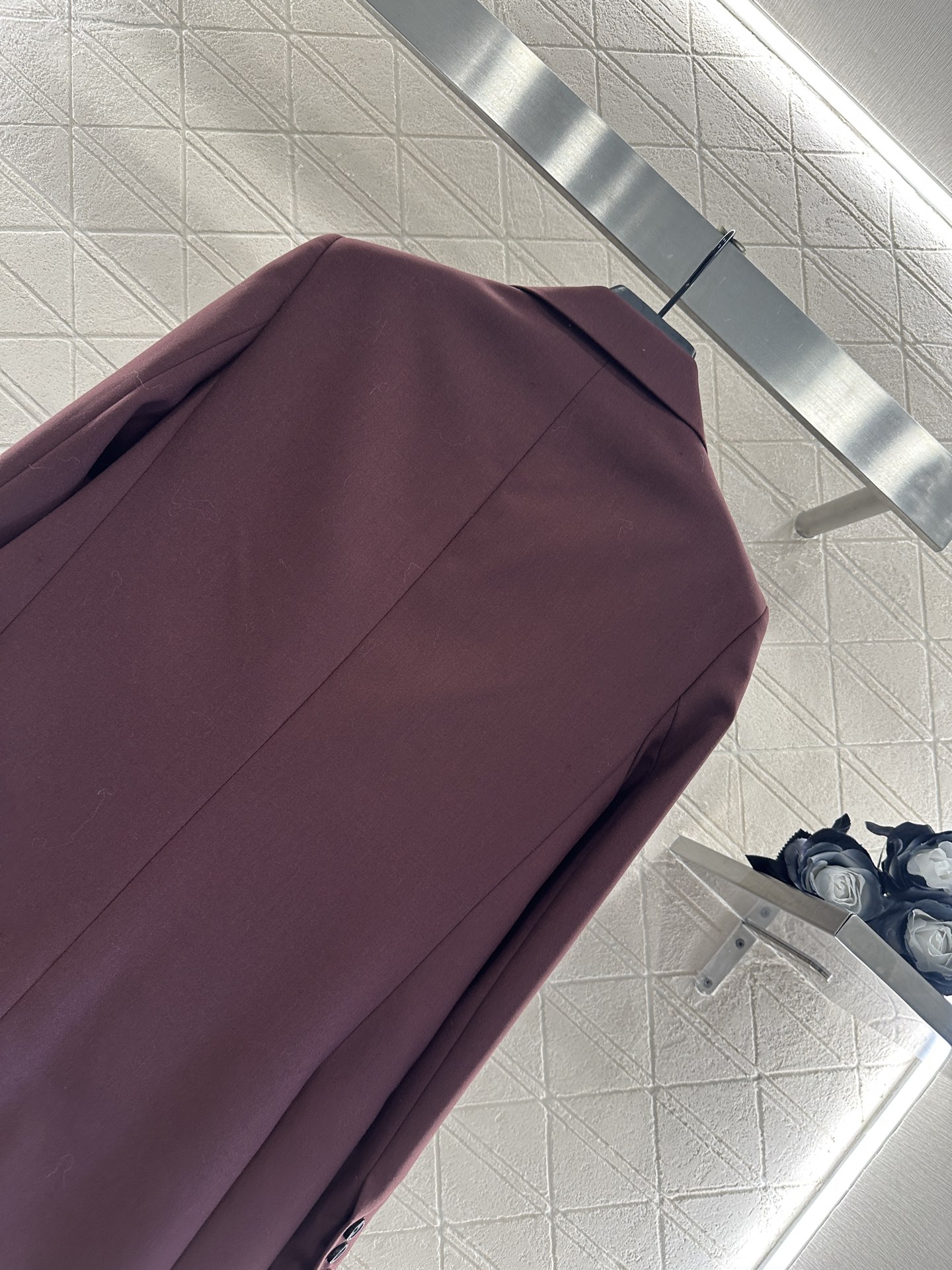 ♥Sanit lauren*♥2025新品上架 正肩双排扣翻领西装定制YB进口百分百丝毛材质，质感光泽高