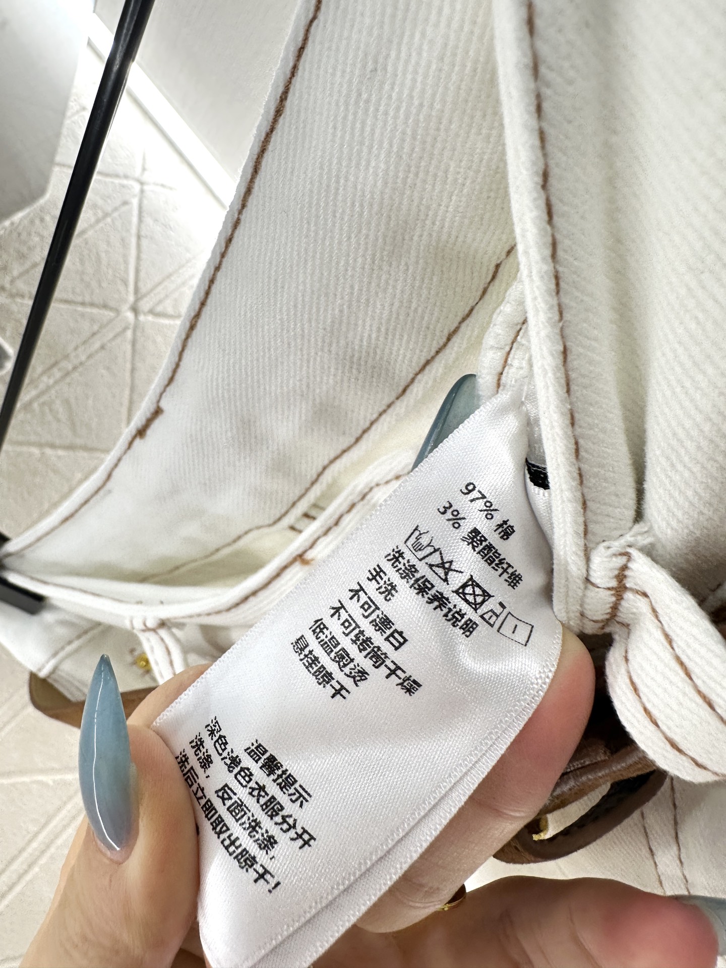 ♥Celin*♥2025新品上架 直筒腰带轮廓线牛仔裤定制YB斜纹棉牛仔材质，面料柔软舒适，透气性好，反