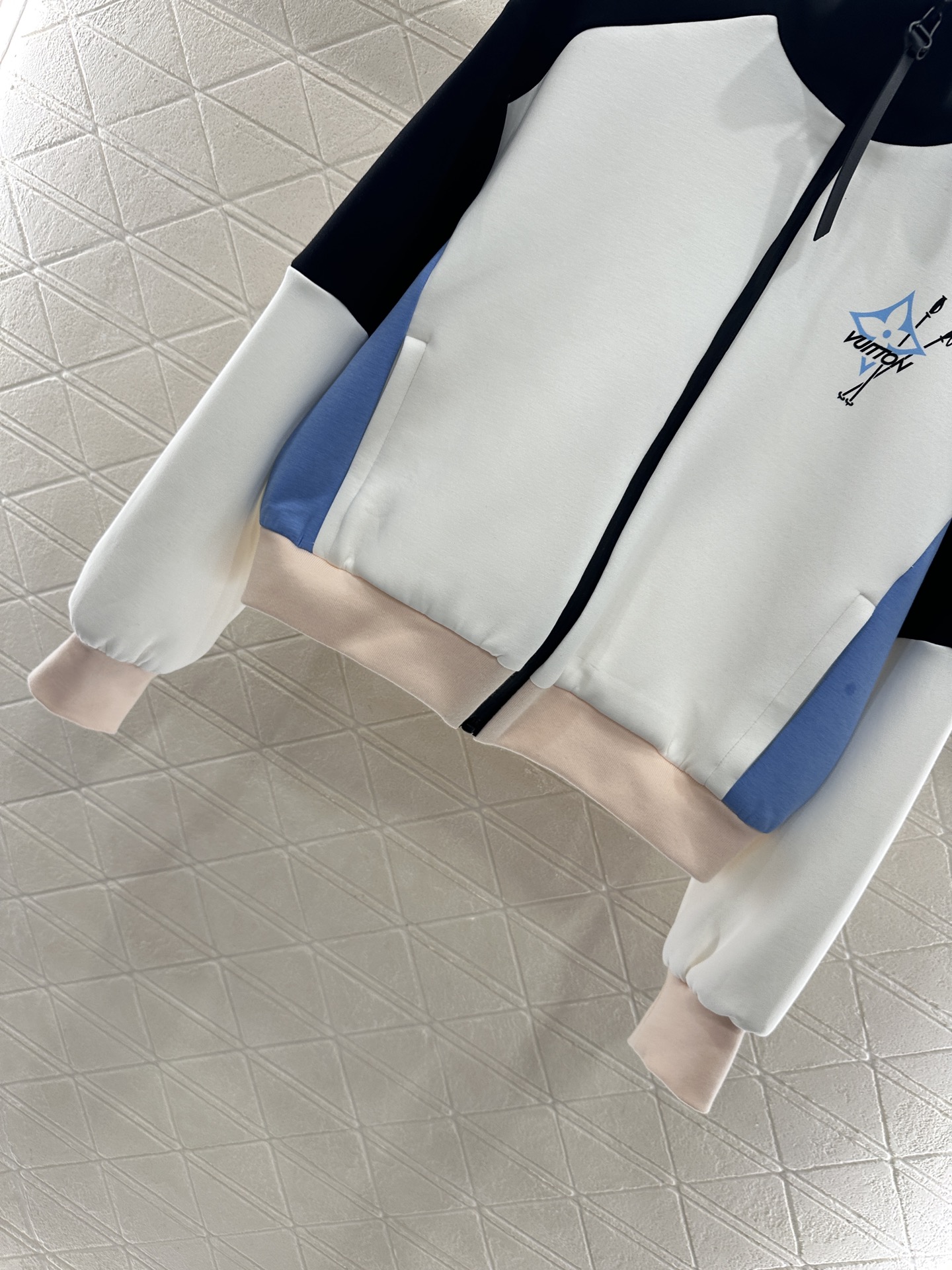 ♥Louis Vuitto*♥2025新品上架 插肩拼色拉链外套长裤套装最新滑雪🎿系列#定制YB空气棉材
