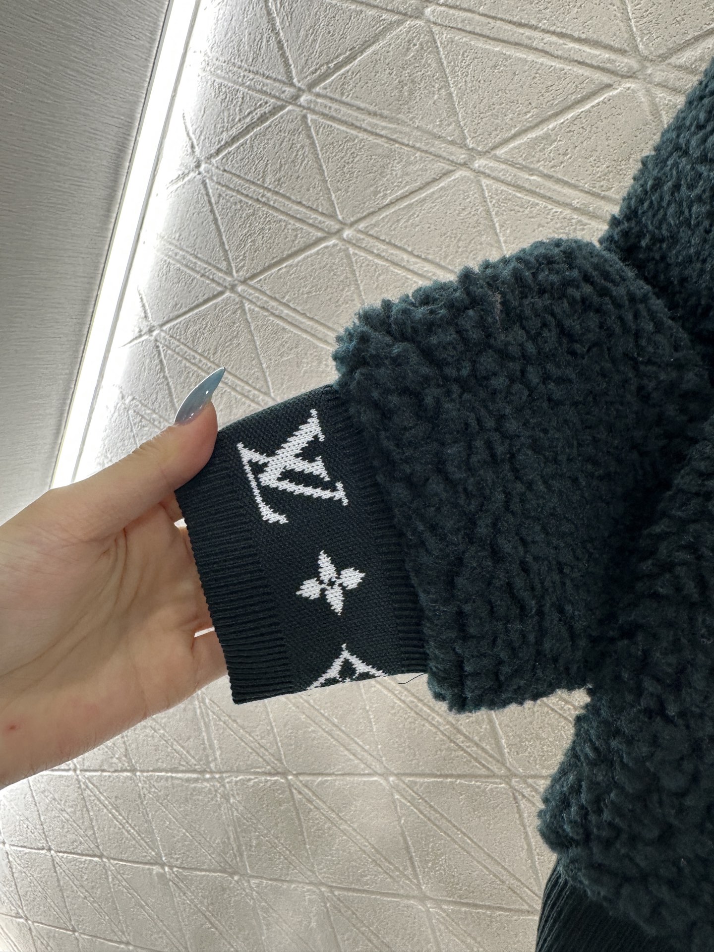 Louis Vuitton Teddy Fleece Zip-Up Jacket: Soft, Stylish, and Comfortable 7 i1759069630738 224 0 6