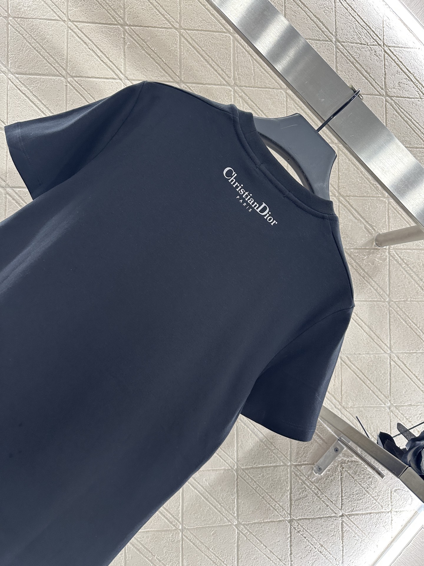 ♥Dio*♥2025新品上架 东方元素印花𝑇𝑒𝑒定制YB原生全棉材质，质感高级，柔软舒适，常规短袖T恤裁