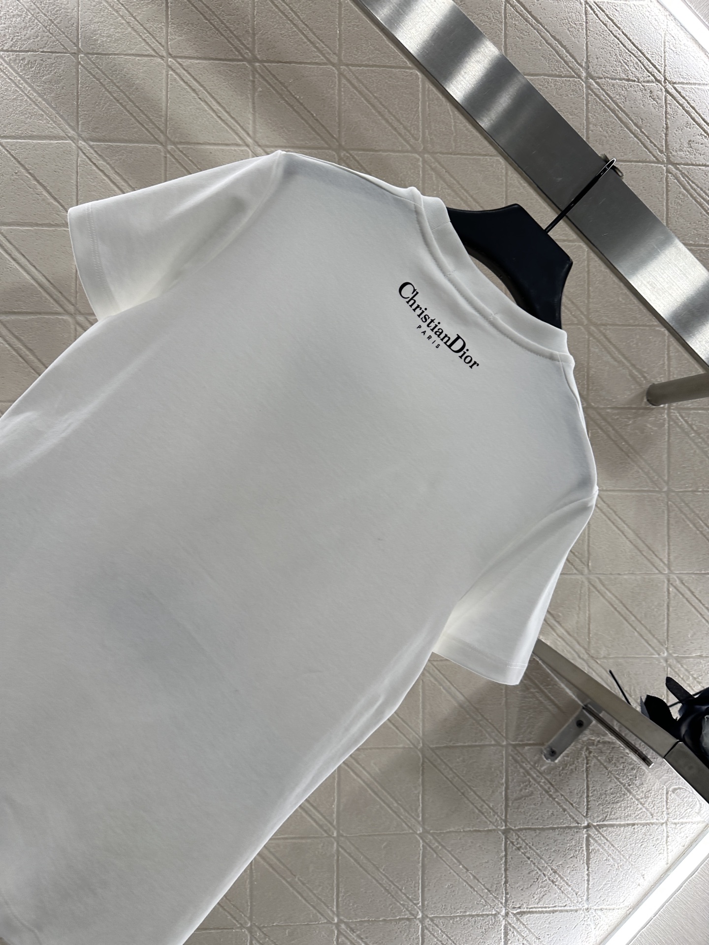 ♥Dio*♥2025新品上架 东方元素印花𝑇𝑒𝑒定制YB原生全棉材质，质感高级，柔软舒适，常规短袖T恤裁