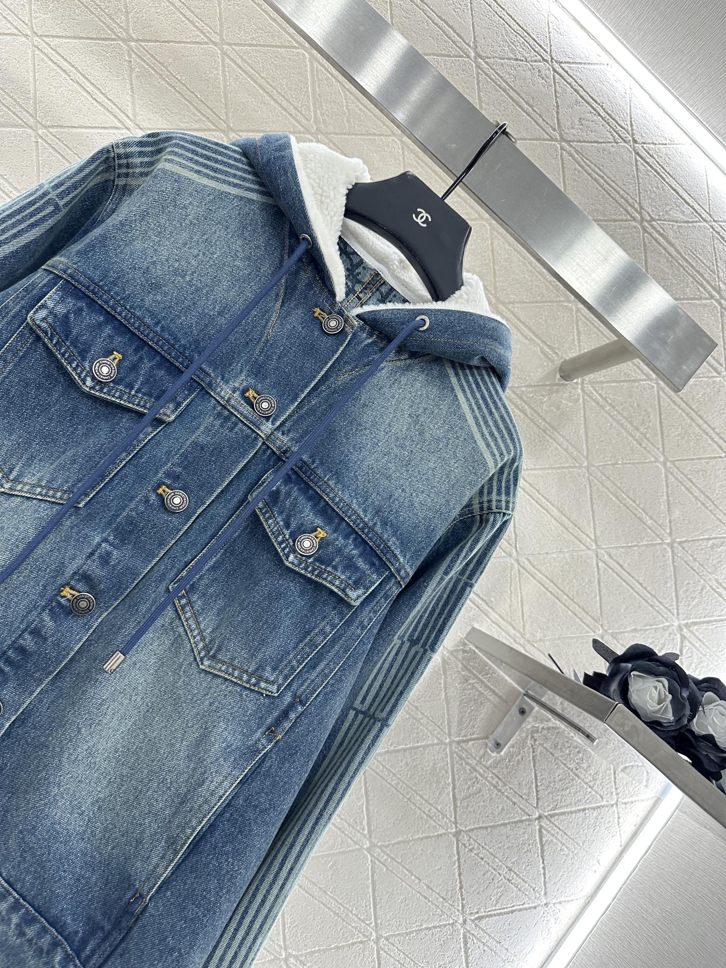 Dior 2025 Denim Jacket & Pants Set, YB Twill Cotton, Vintage Blue & Grey 3 i1759071263424 8729 0 2