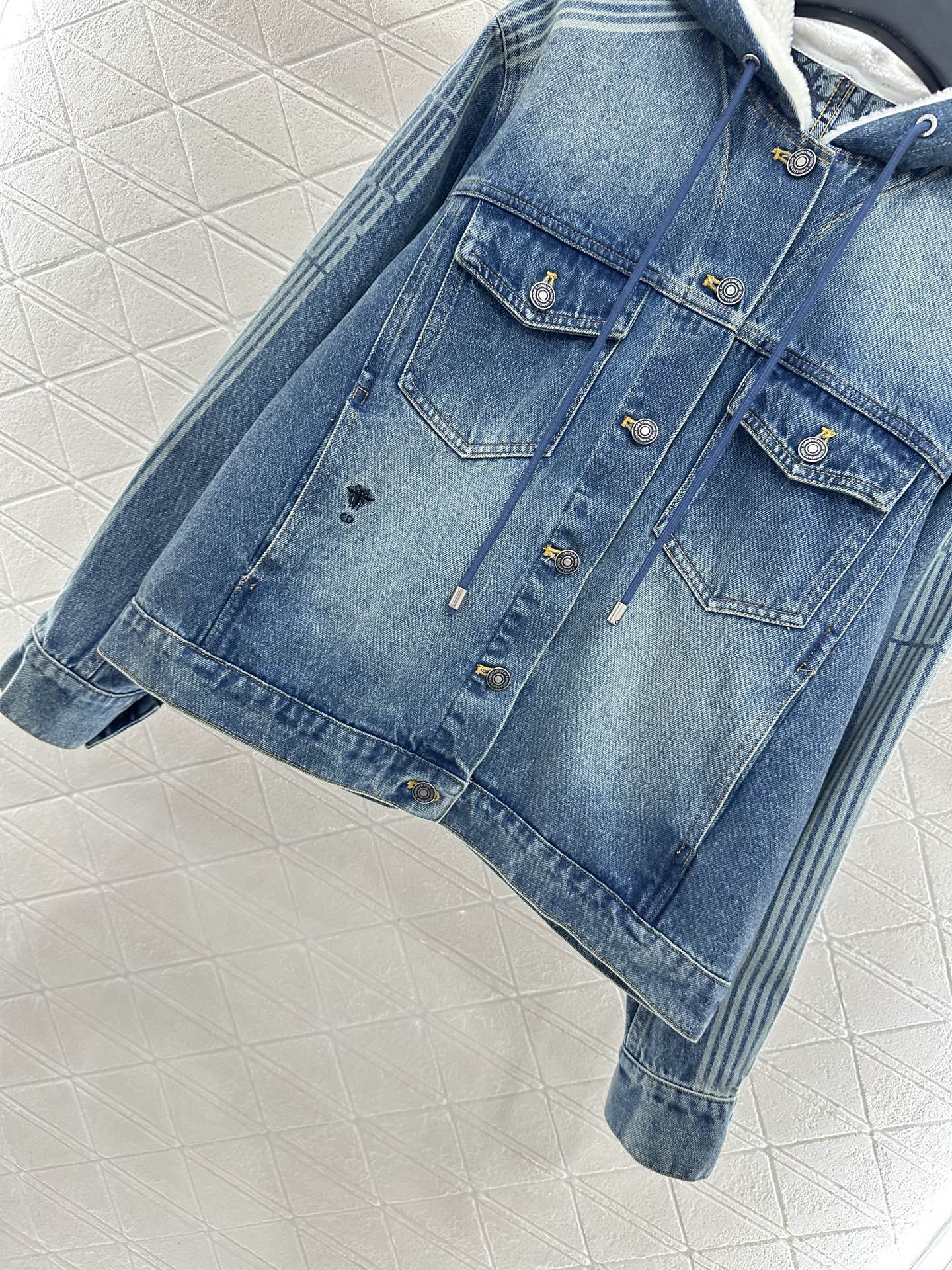 Dior 2025 Denim Jacket & Pants Set, YB Twill Cotton, Vintage Blue & Grey 4 i1759071266278 6596 0 3