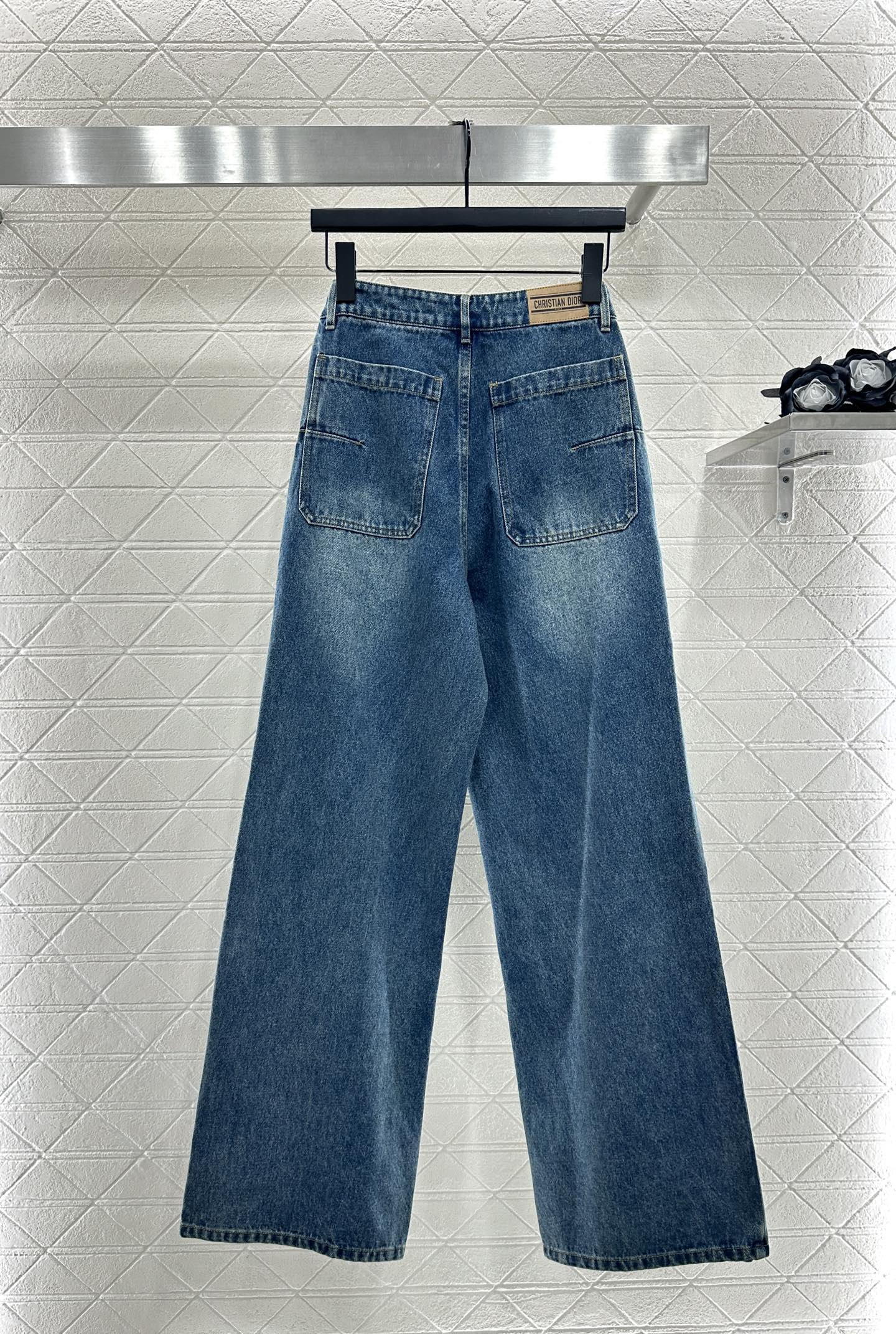 Dior 2025 Denim Jacket & Pants Set, YB Twill Cotton, Vintage Blue & Grey 9 i1759071299418 2570 0 11