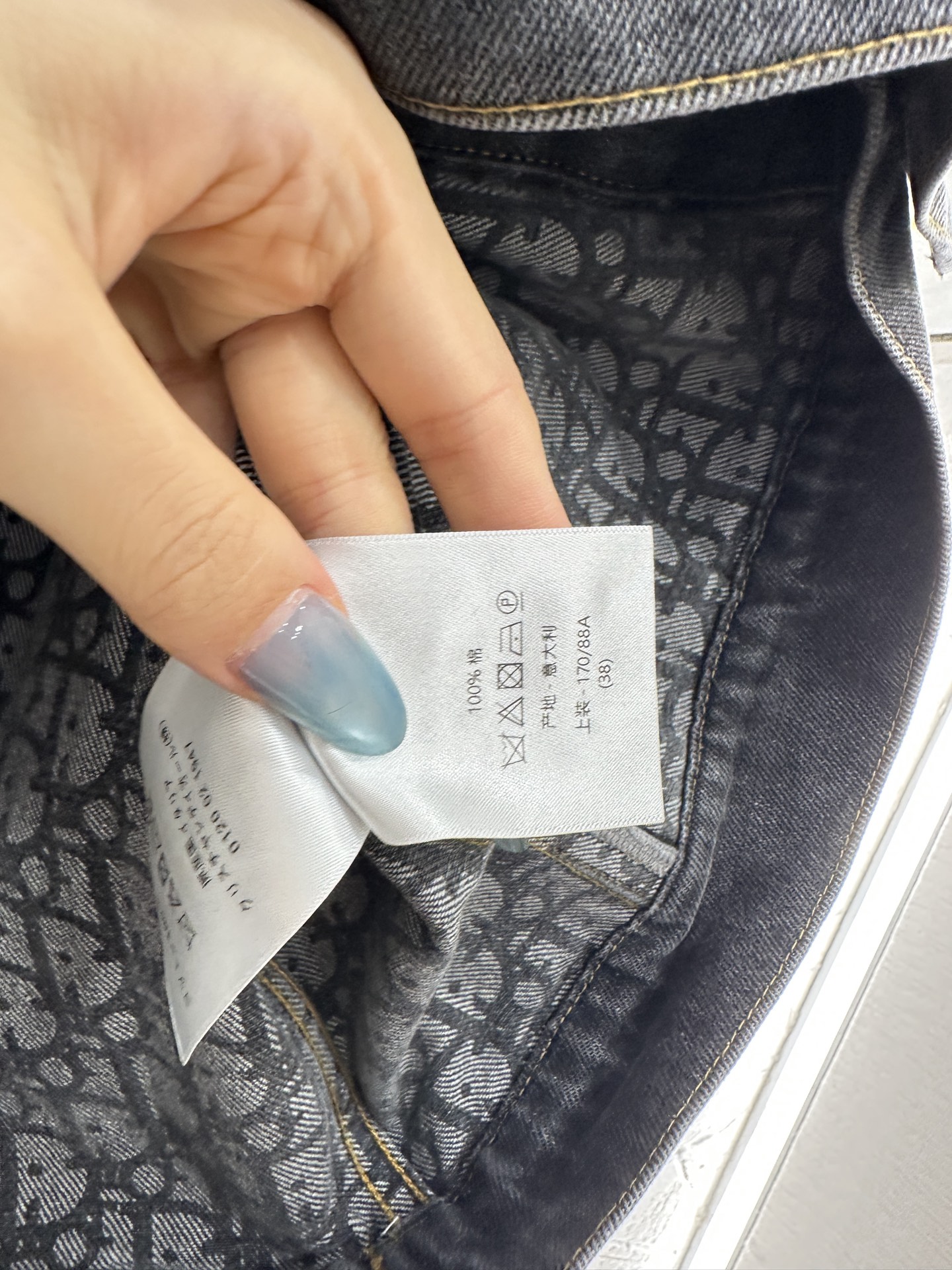 ♥Dio*♥2025新品上架连帽毛绒牛仔外套长裤套装定制YB斜纹全棉牛仔材质，水洗做旧复古蓝➕碳灰黑色可