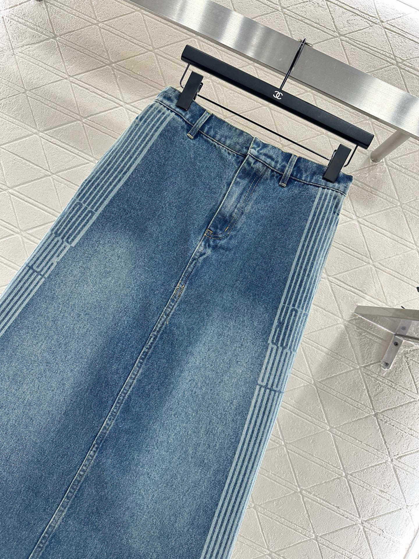 ♥Dio*♥2025新品上架毛绒翻领牛仔外套半裙套装定制YB斜纹全棉牛仔材质，水洗做旧复古蓝➕碳灰黑色可