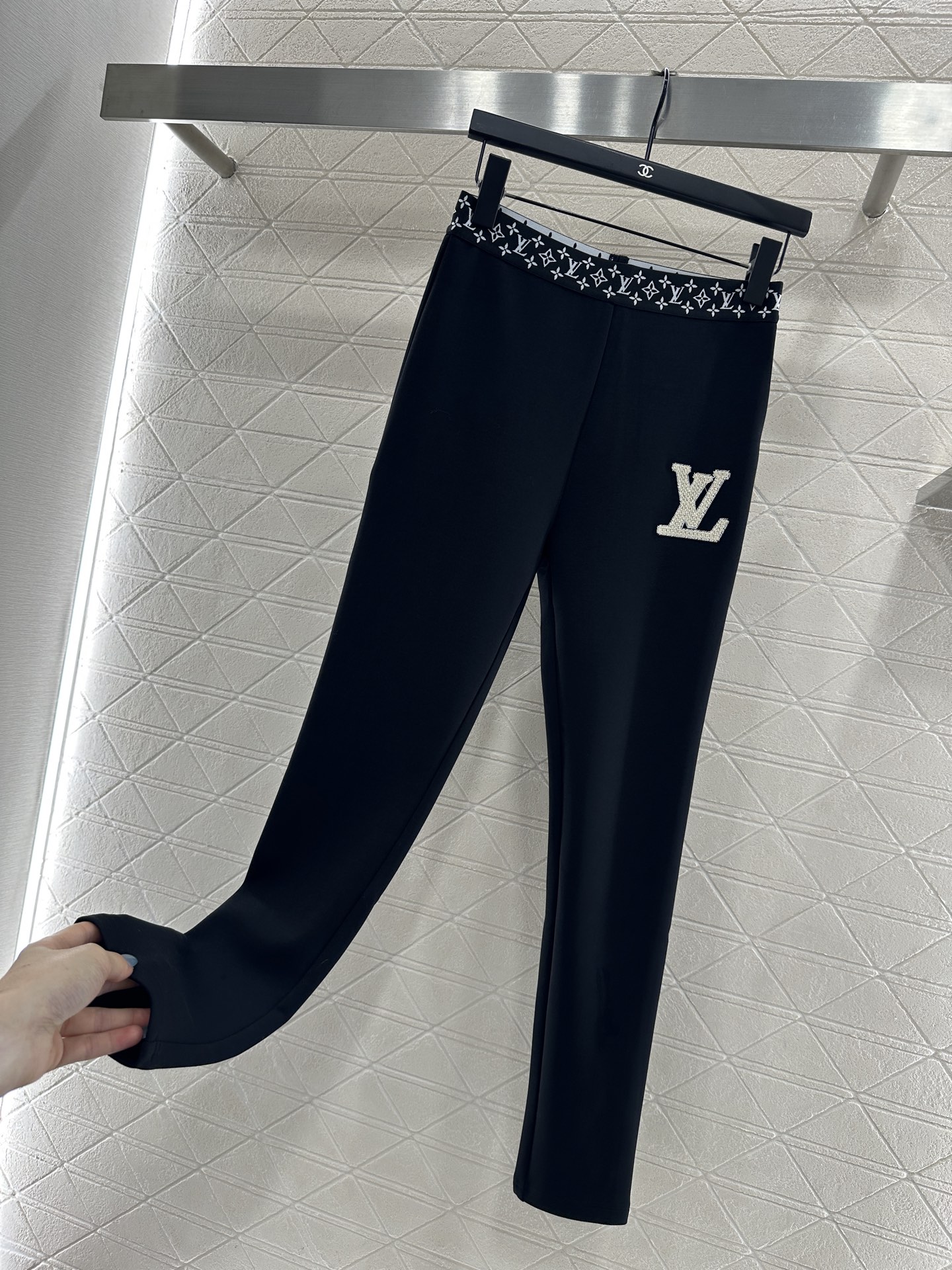 ♥Louis vuitto*♥2025新品上架 提花织带高弹打底裤定制YB进口高弹力材质，弹力舒适，打底