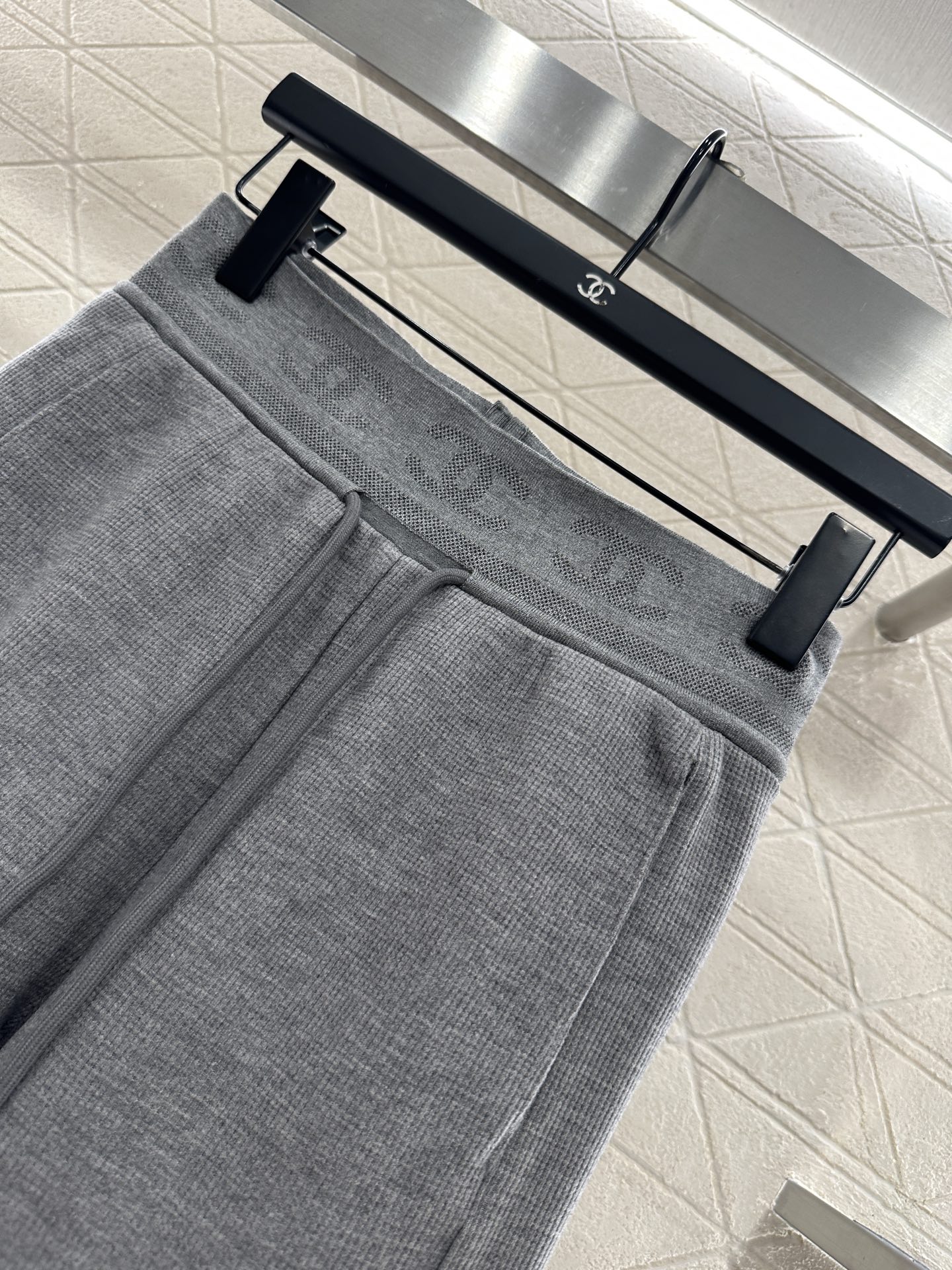 ♥Chane*♥2025新品上架 抽绳阔腿长裤定制YB进口人棉材质，适合秋季厚度，舒适好穿，抽绳阔腿直筒