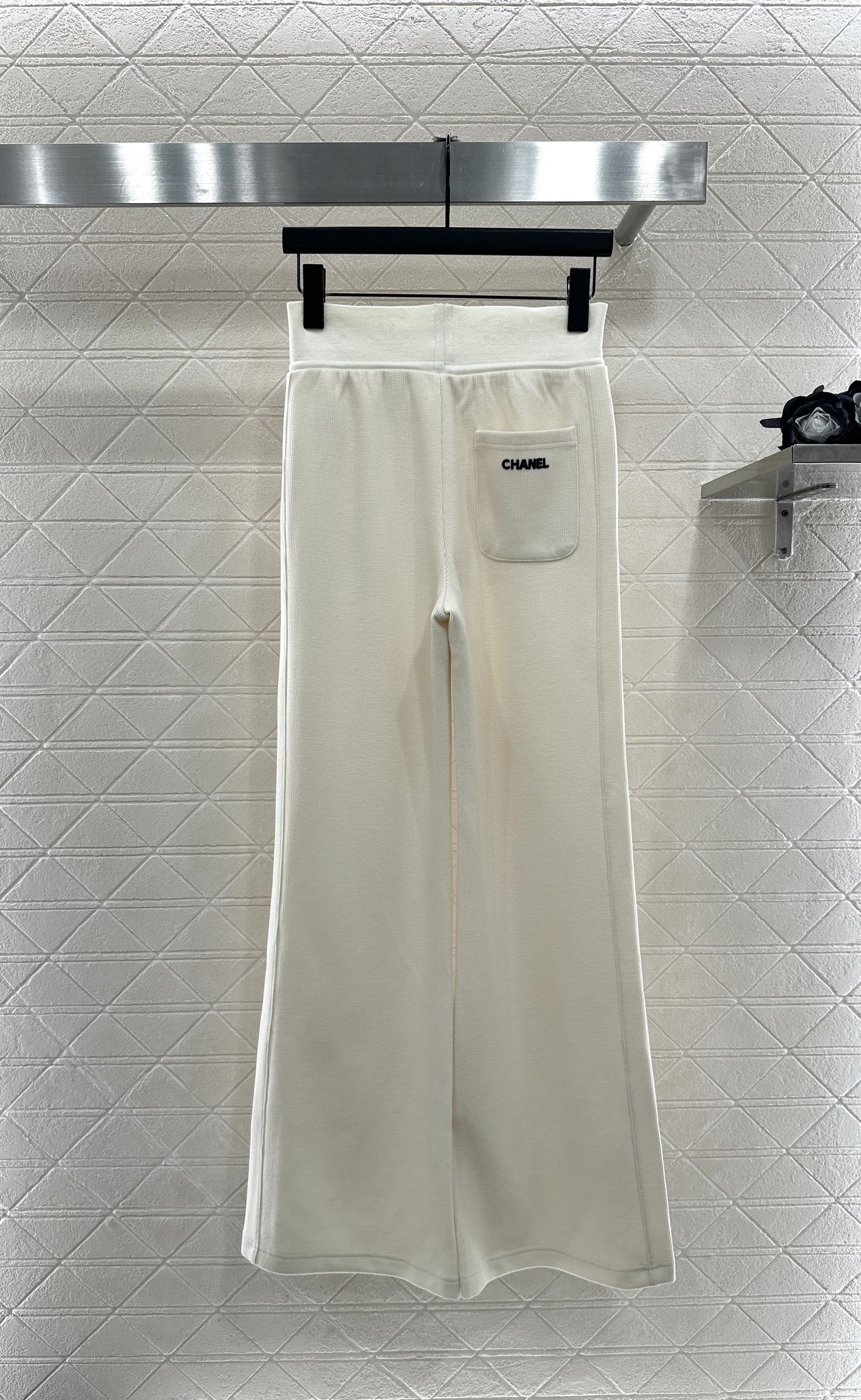 ♥Chane*♥2025新品上架 抽绳阔腿长裤定制YB进口人棉材质，适合秋季厚度，舒适好穿，抽绳阔腿直筒