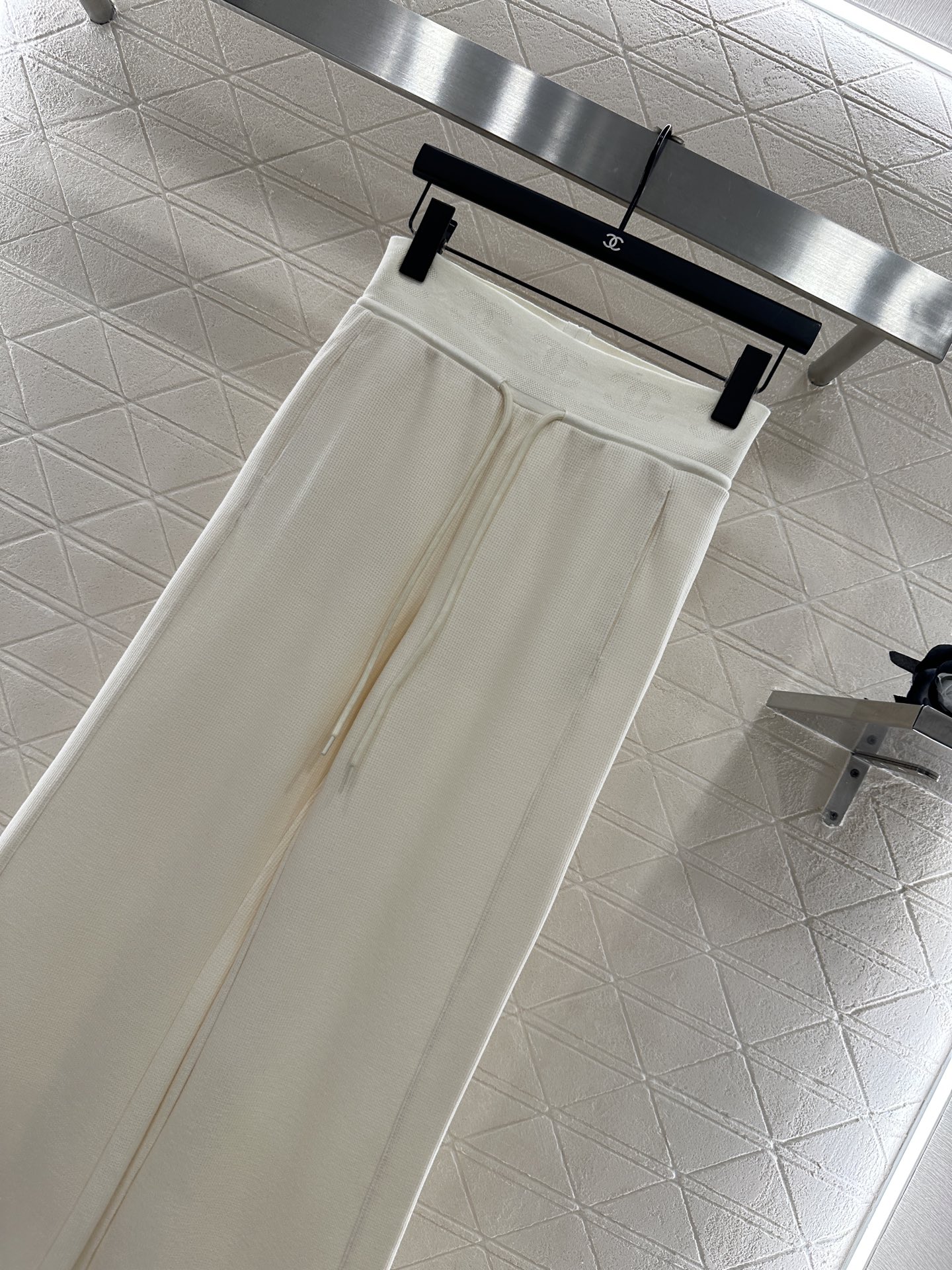 ♥Chane*♥2025新品上架 抽绳阔腿长裤定制YB进口人棉材质，适合秋季厚度，舒适好穿，抽绳阔腿直筒