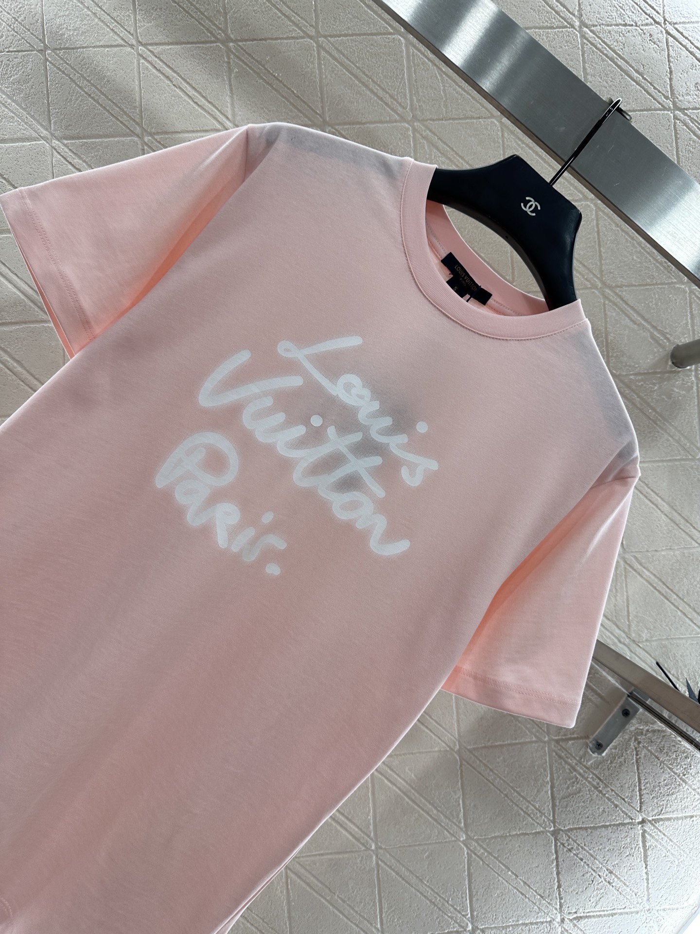 ♥Louis Vuitto*♥2025新品上架 圆领印花𝑇𝑒𝑒定制YB丝光全棉材质，透气舒适，质感十足，