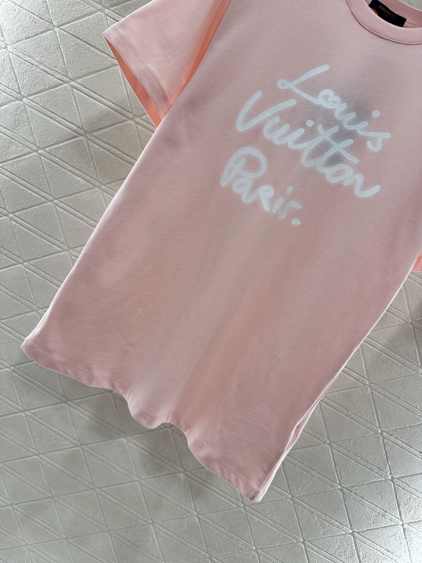 ♥Louis Vuitto*♥2025新品上架 圆领印花𝑇𝑒𝑒定制YB丝光全棉材质，透气舒适，质感十足，