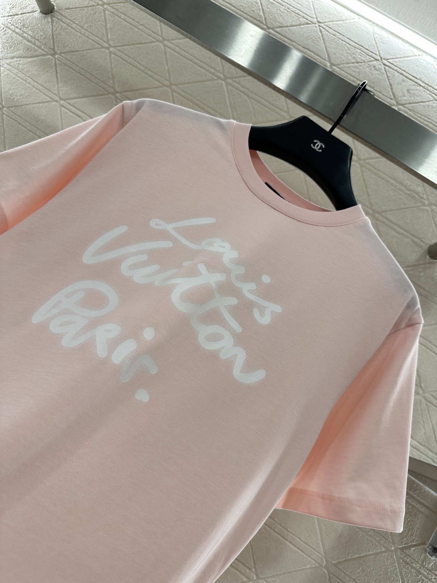 ♥Louis Vuitto*♥2025新品上架 圆领印花𝑇𝑒𝑒定制YB丝光全棉材质，透气舒适，质感十足，