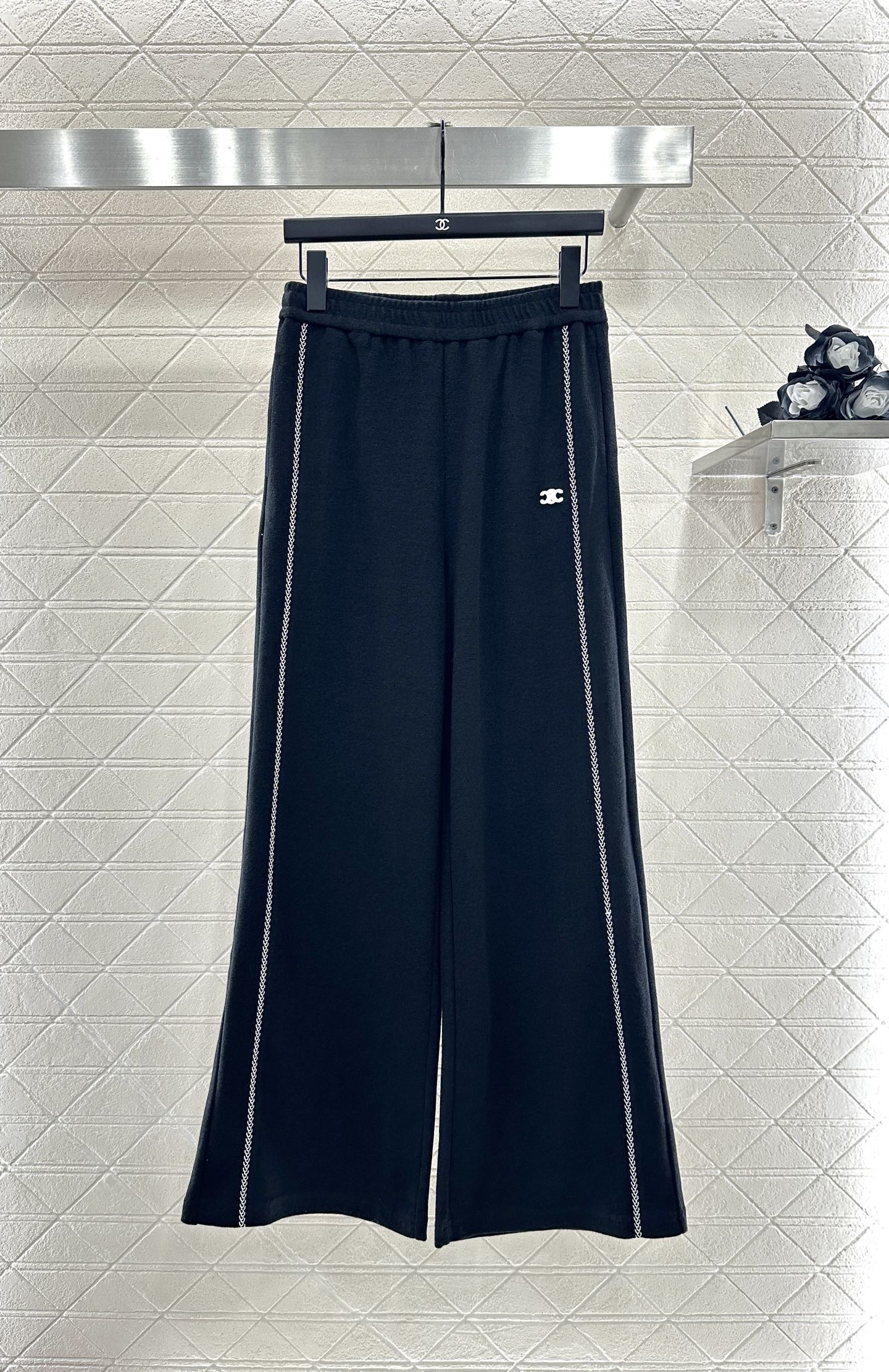 ♥Celin*♥2025新品上架半开襟翻领套头卫衣长裤套装定制YB斜纹全棉材质，舒适透气，挺括有型，高立