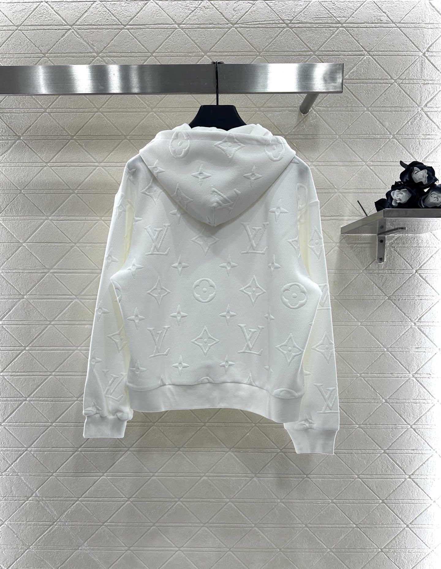 ♥Louis vuitto*♥2025新品上架 压花连帽外套长裤套装定制YB进口压花材质，质感光泽，舒适