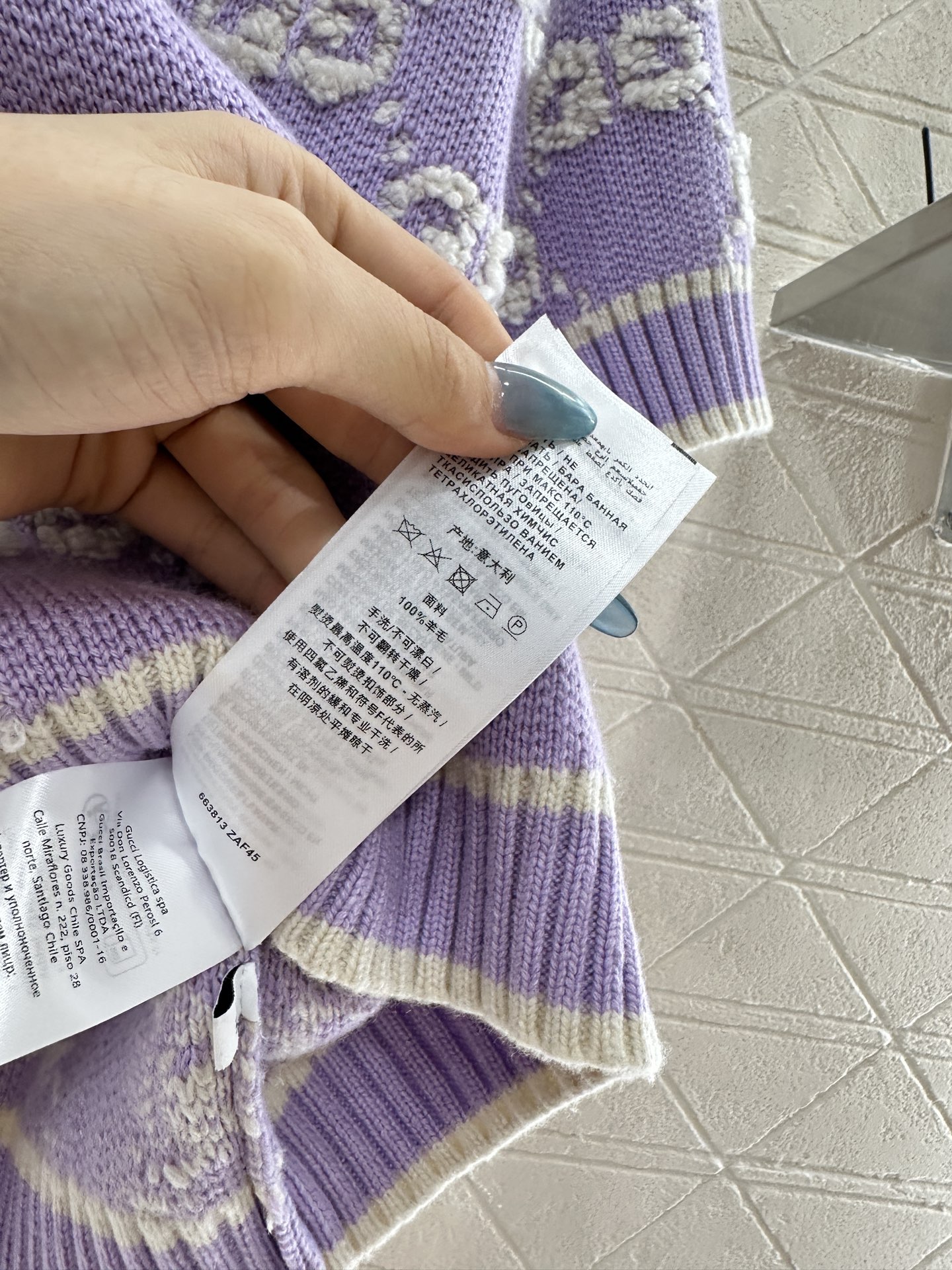 ♥Gucc*♥2025新品上架 圆领提花针织短袖定制YB羊毛纱线织造，质感上乘，穿搭舒适，圆领针织短袖版