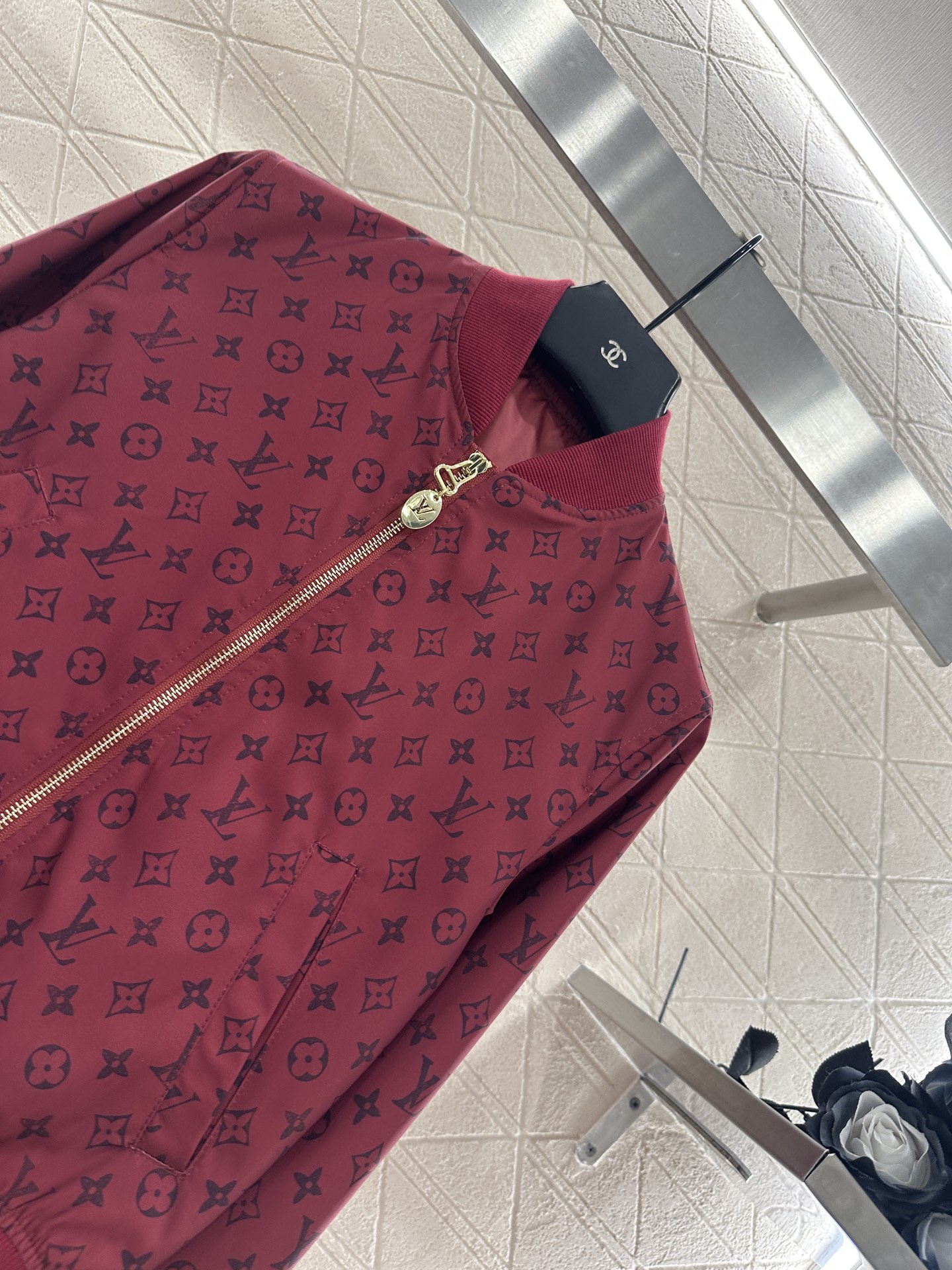 ♥Louis Vuttn*♥2025新品上架 棒球夹克外套定制YB进口防水尼龙材质，质感高级，挺括有型，