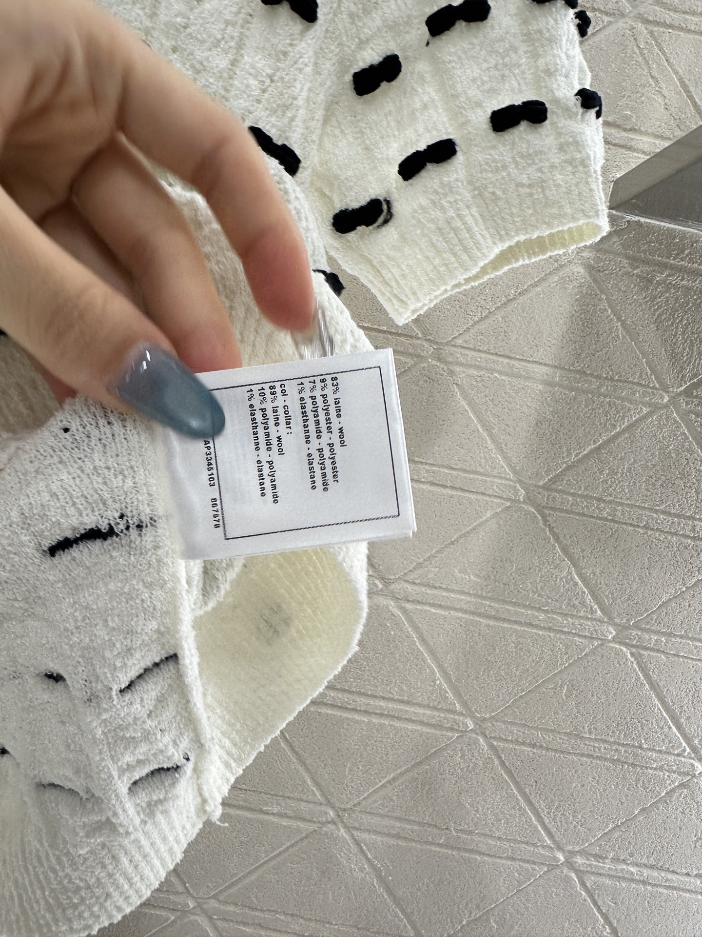 ♥Chane*♥2025新品上架 蝴蝶结针织短袖定制YB羊毛纱线织造，质感高级舒适，套头针织短袖剪裁，通