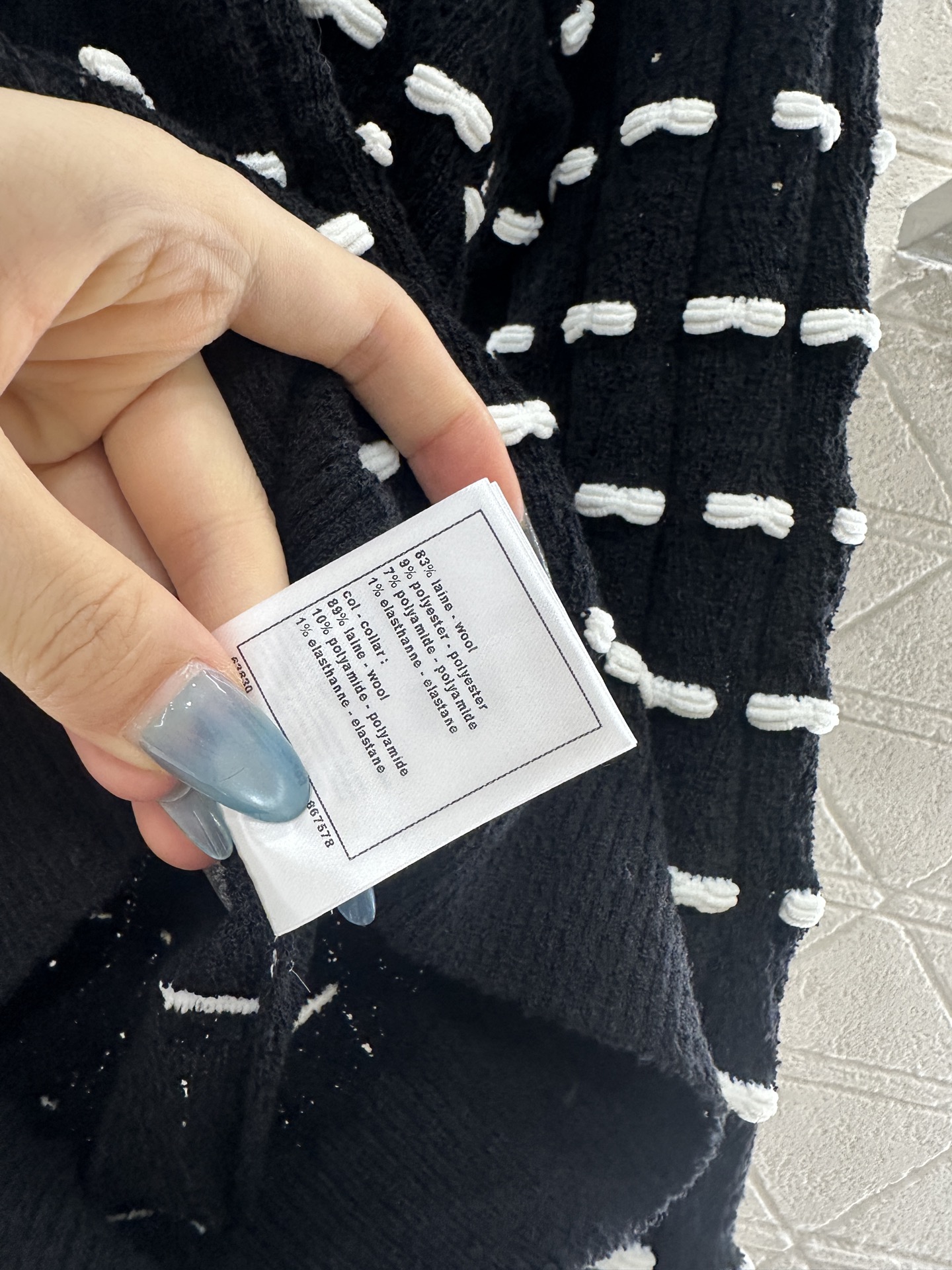 ♥Chane*♥2025新品上架 蝴蝶结针织长袖上衣定制YB羊毛纱线织造，质感高级舒适，套头针织毛衣剪裁