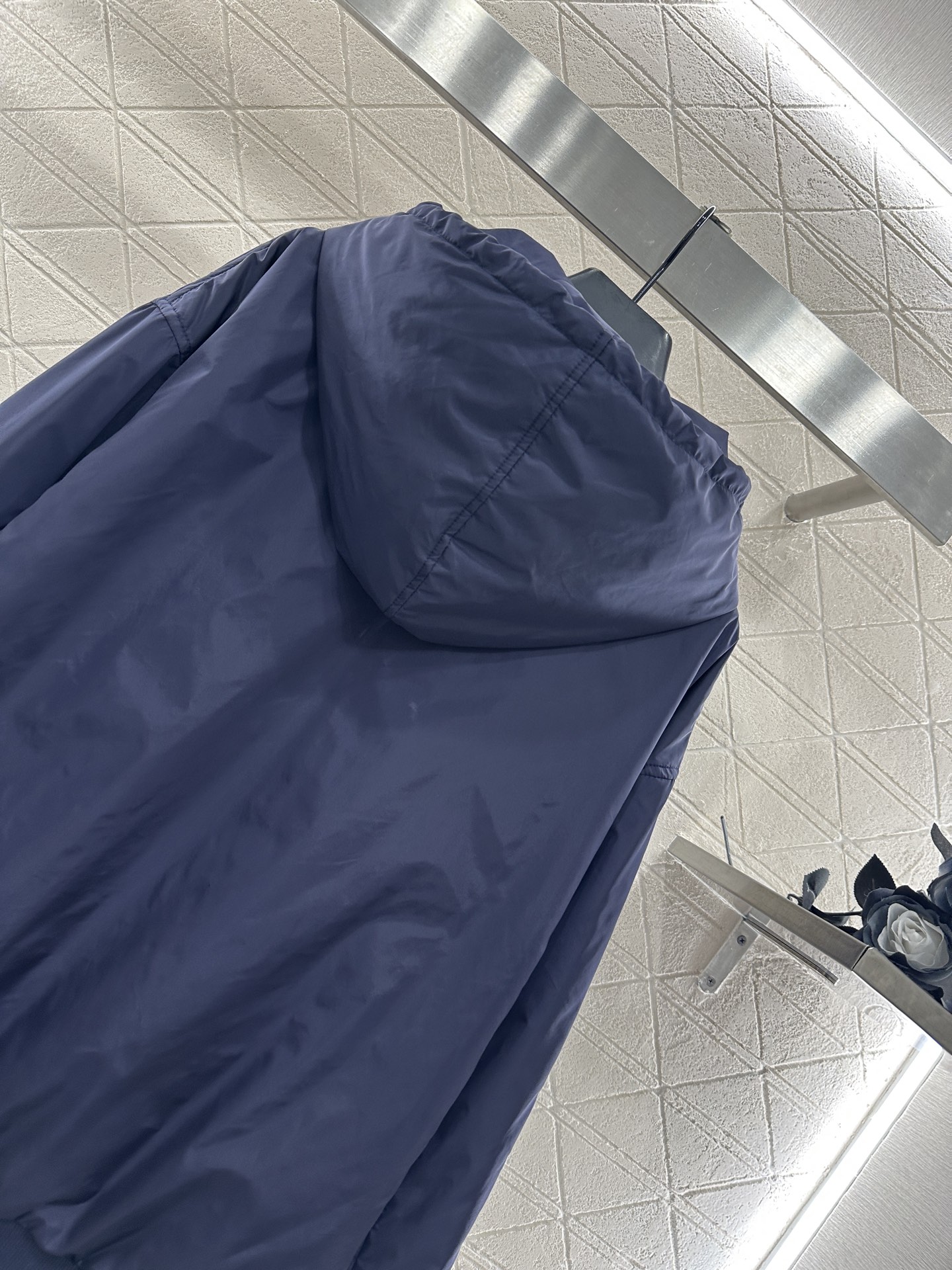 ♥Prad*♥2025新品上架 连帽棉服外套定制YB防风防水尼龙材质，质感上乘，连帽拉链外套版型，成衣内