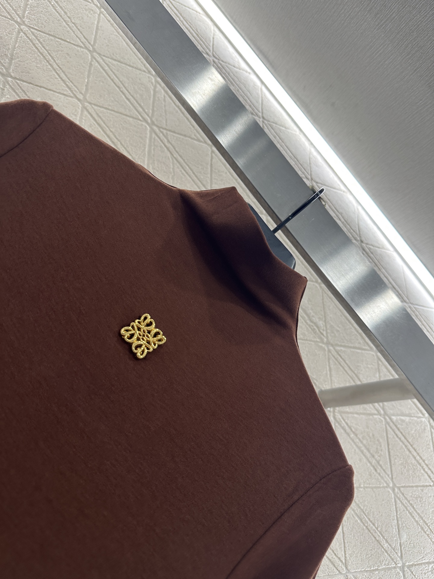 ♥Loew*♥2025新品上架 修身图腾高领打底连衣裙定制YB斜纹全棉材质，质感舒适，弹力十足，修身高领