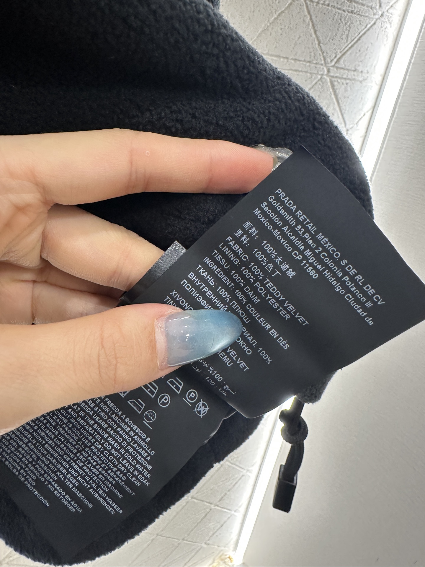 ♥Miumi*♥2025新品上架 泰迪毛绒连帽中长款外套定制YB进口摇粒绒材质，毛绒肌理，舒适保暖，连帽