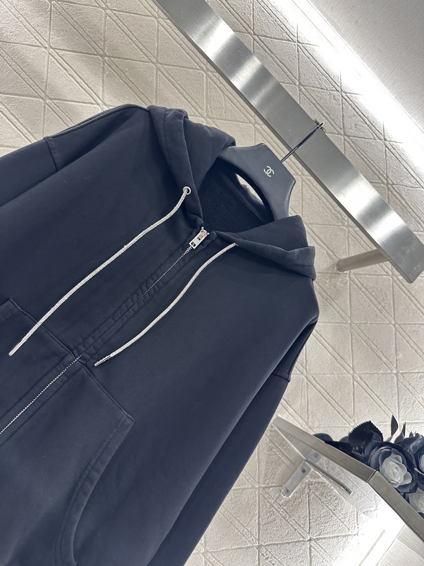 ♥Alexader wan*♥2025新品上架 连帽外套长裤套装定制YB斜纹全棉材质，质感光泽，品相高级