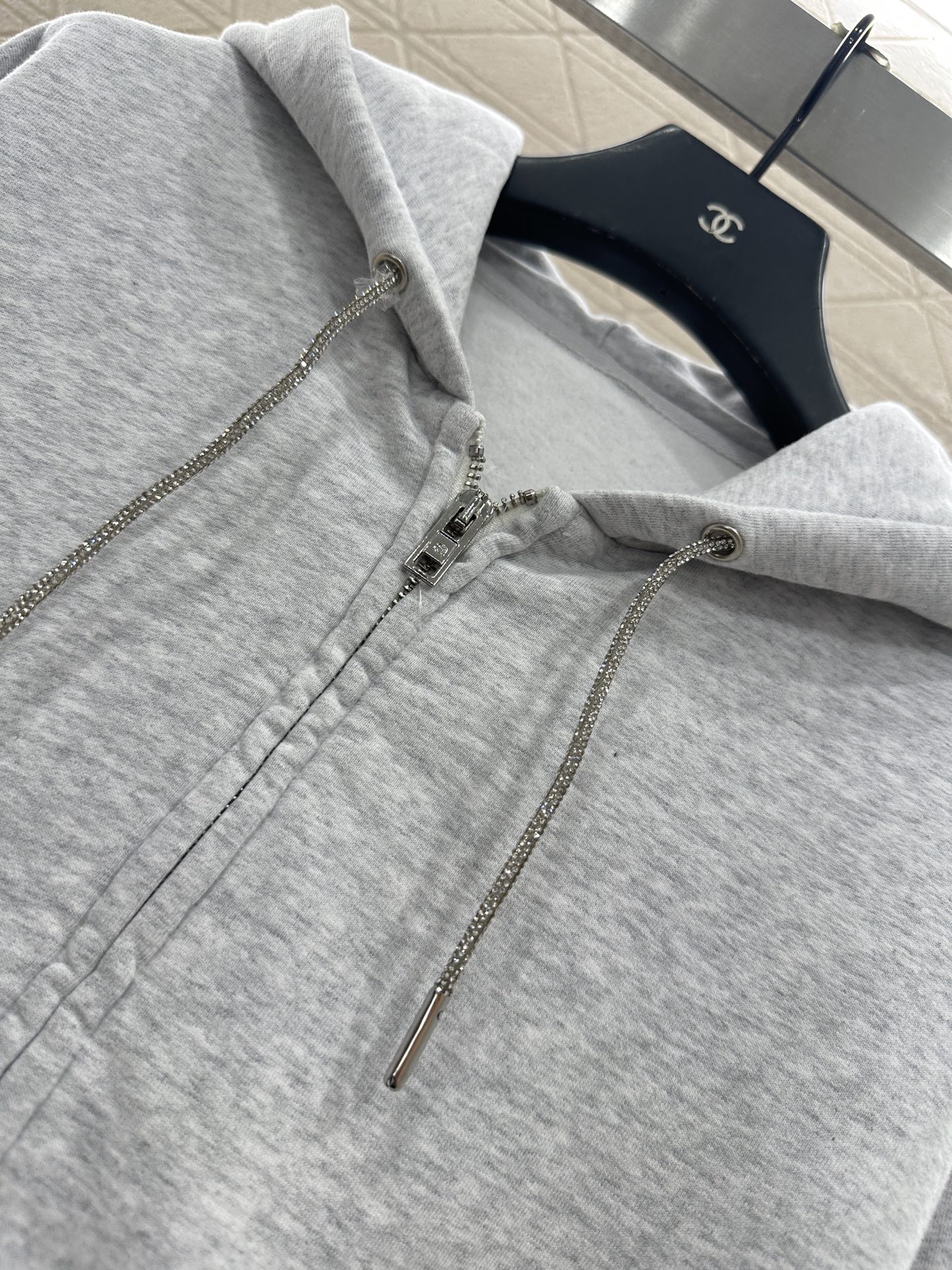 ♥Alexader wan*♥2025新品上架 连帽外套长裤套装定制YB斜纹全棉材质，质感光泽，品相高级