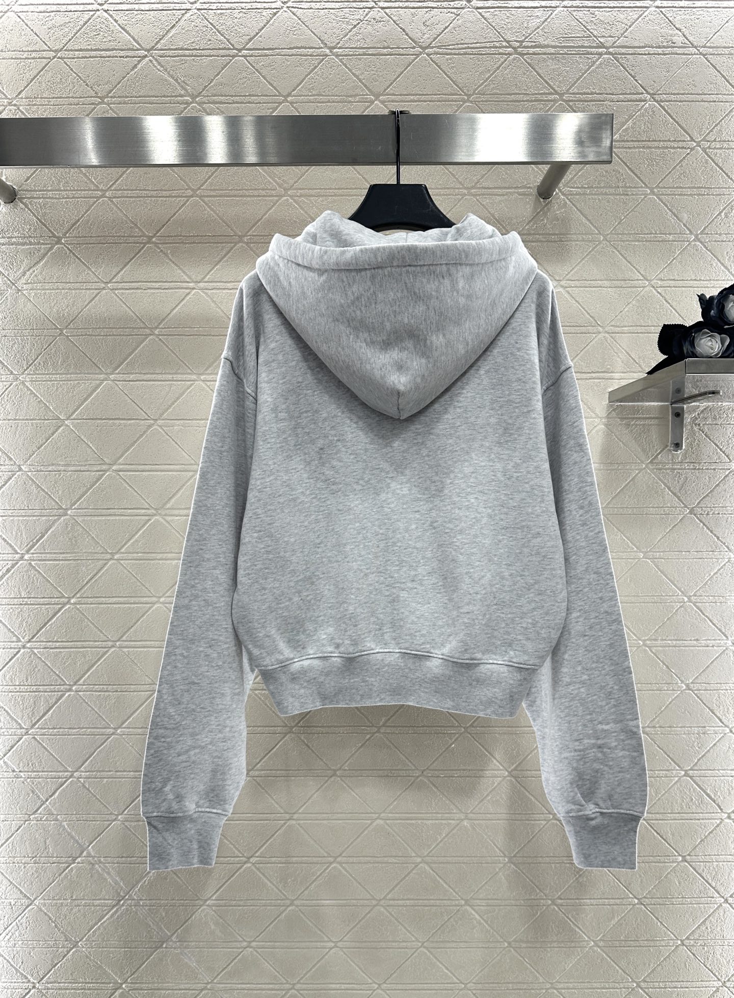 ♥Alexader wan*♥2025新品上架 连帽外套长裤套装定制YB斜纹全棉材质，质感光泽，品相高级