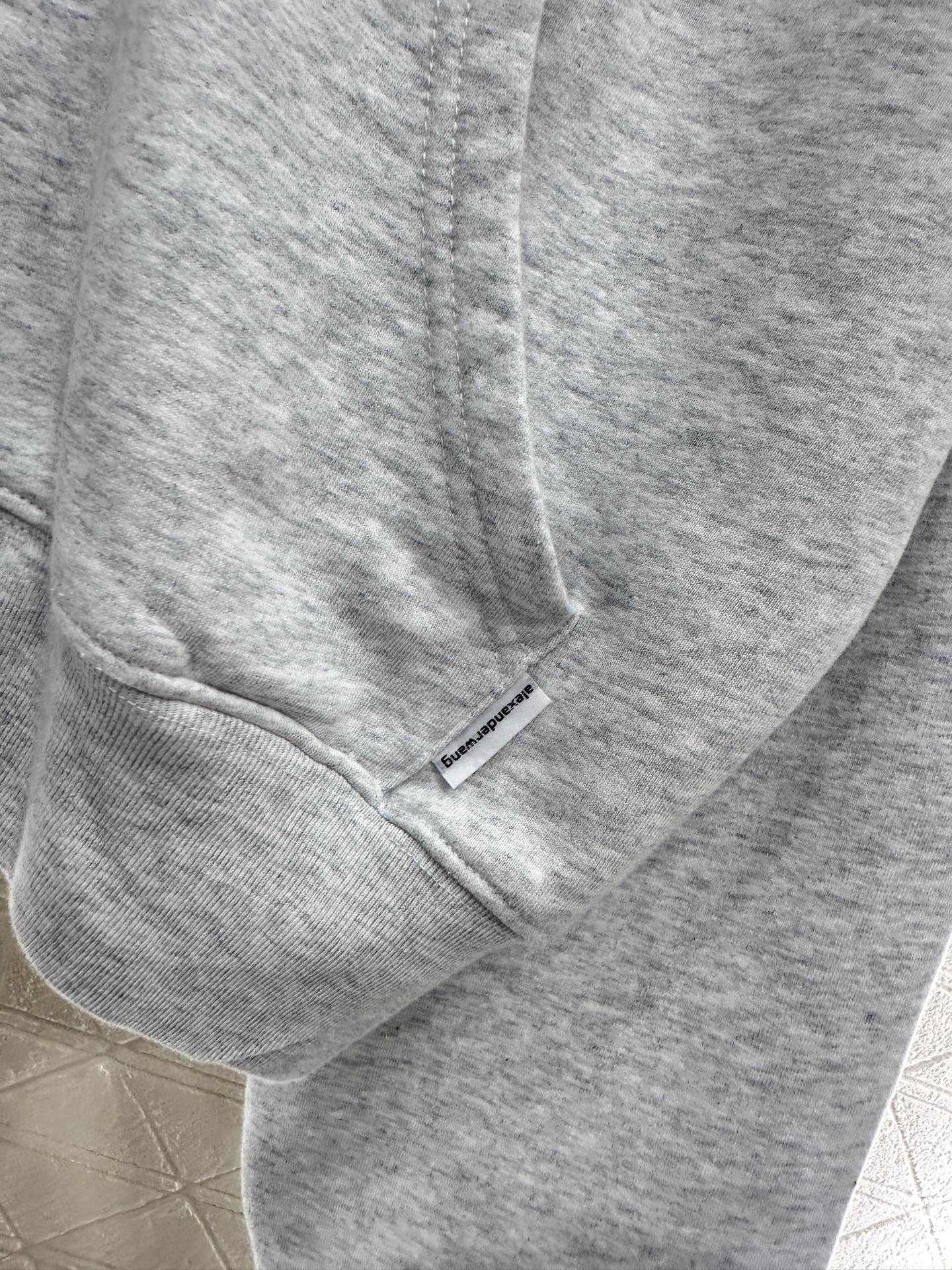 ♥Alexader wan*♥2025新品上架 连帽外套长裤套装定制YB斜纹全棉材质，质感光泽，品相高级