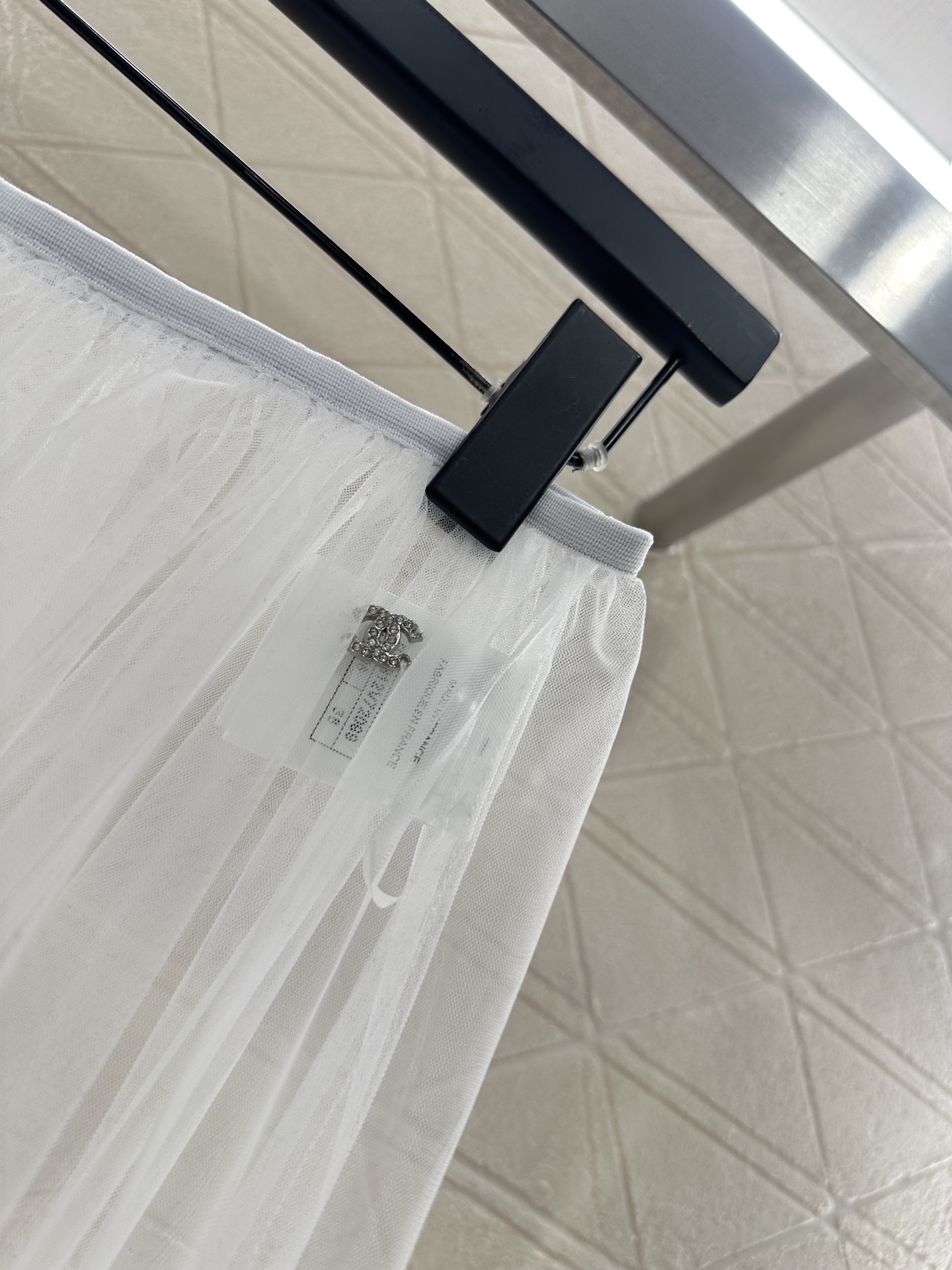 ♥Chane*♥2025新品上架 高腰中长款透明蛋糕纱裙定制YB进口网纱材质，飘逸动人，亲肤透气，双层次