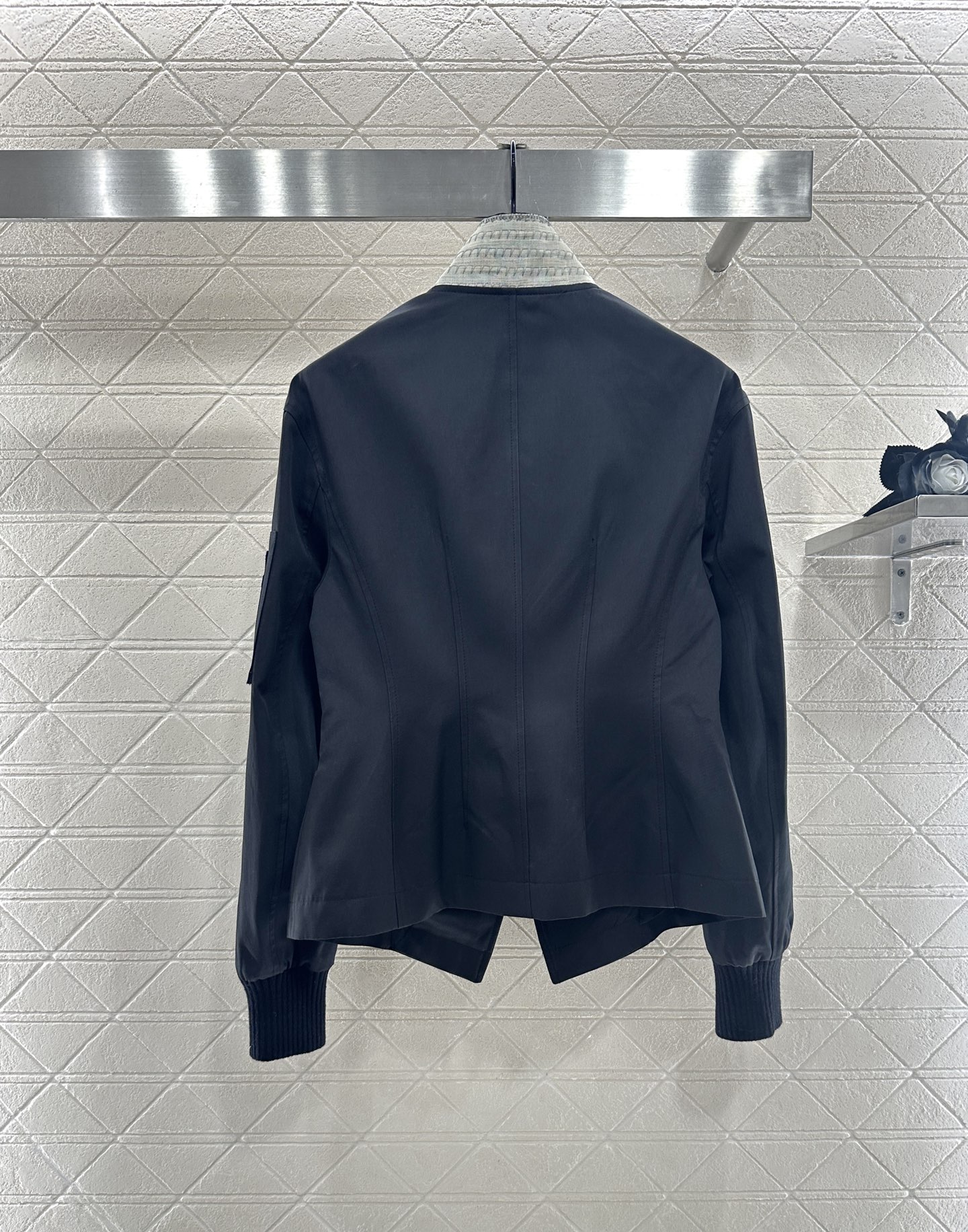 ♥Dio*♥2025新品上架 口袋立领外套定制YB斜纹全棉材质，质感高级，穿搭舒适，立翻领外套版型，前襟