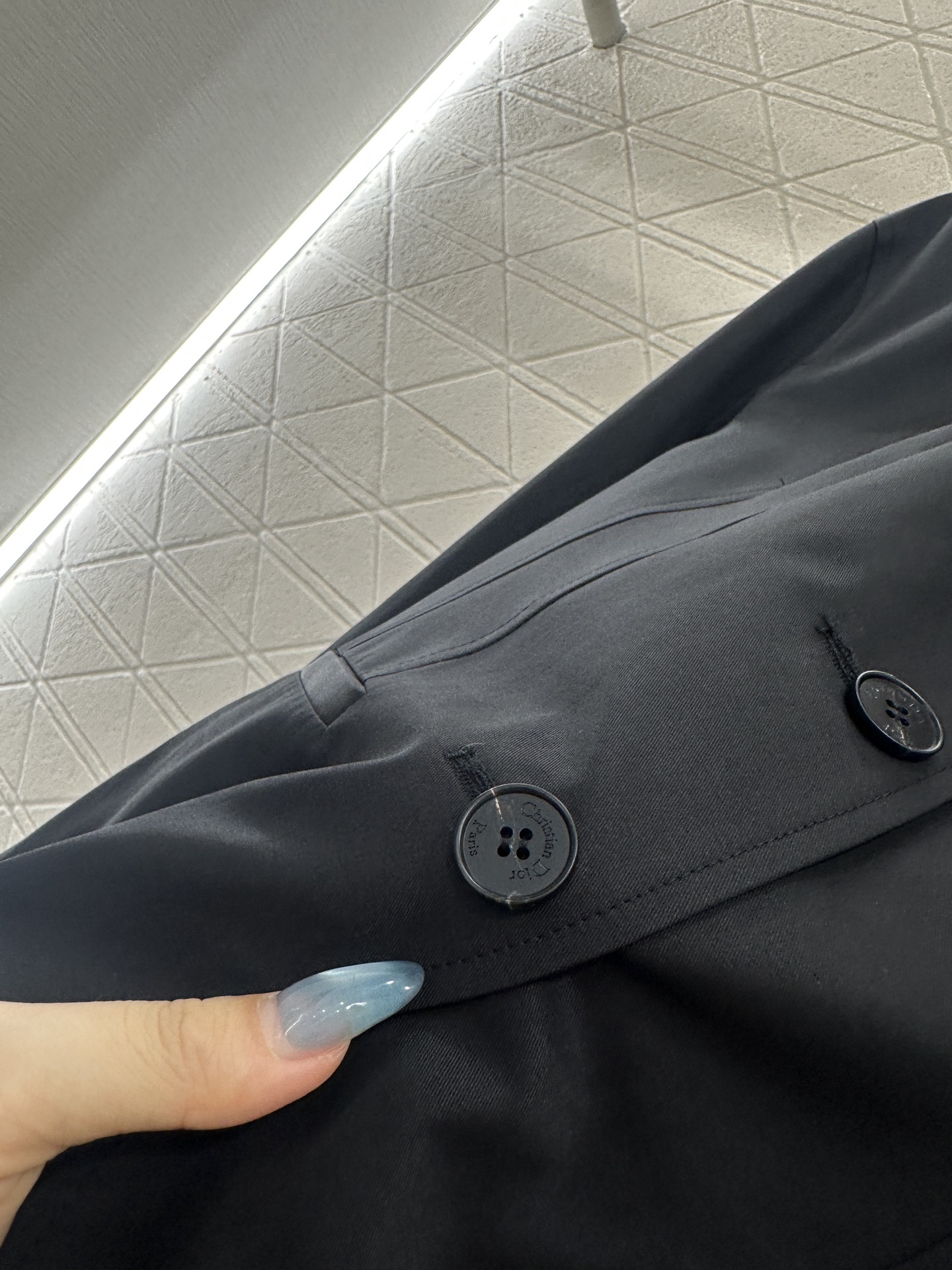 ♥Dio*♥2025新品上架 口袋立领外套定制YB斜纹全棉材质，质感高级，穿搭舒适，立翻领外套版型，前襟