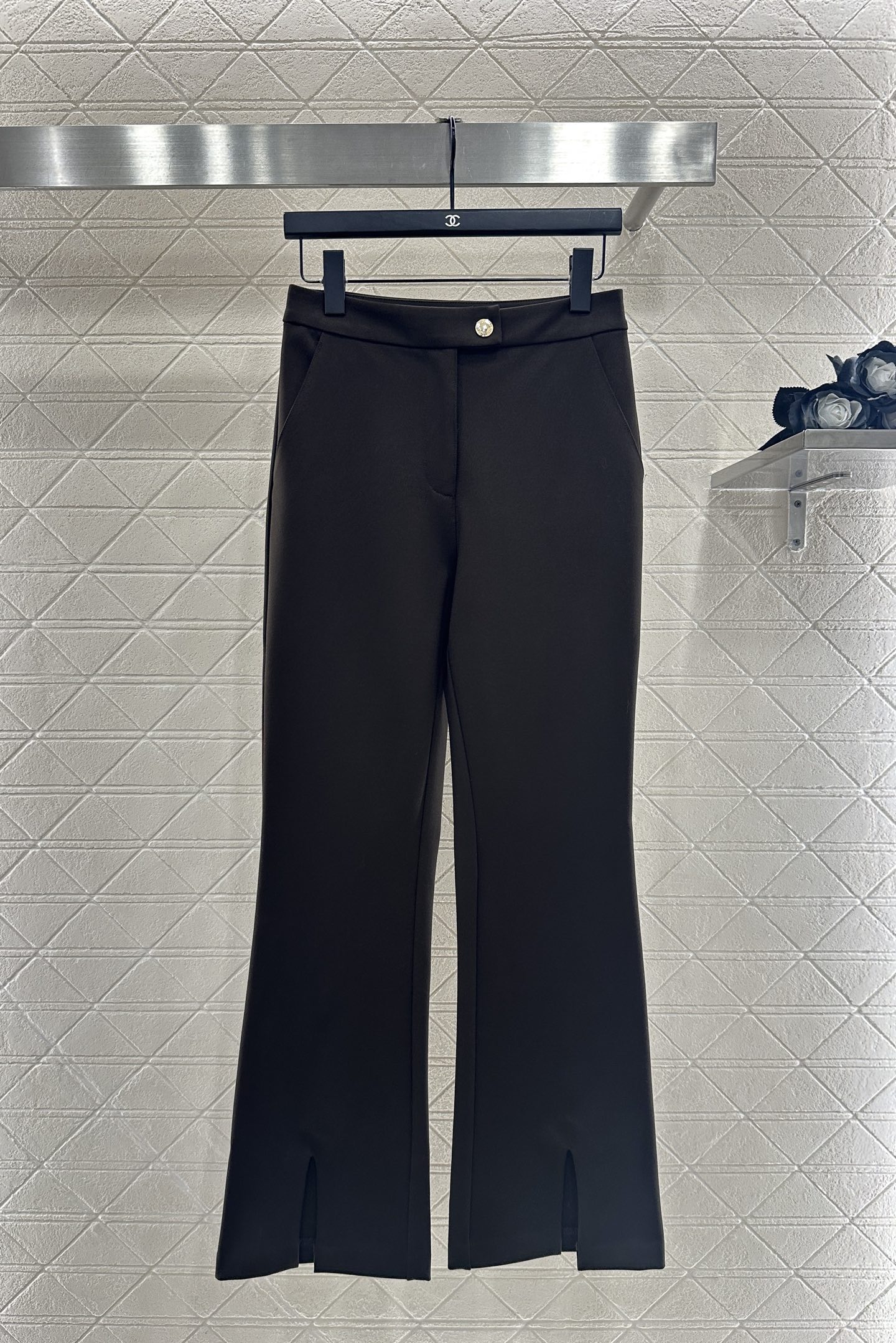 ♥Louis Vuttn*♥2024新品上架 拉链马甲长裤套装定制YB进口弹力材质，质感光泽，弹力舒适，