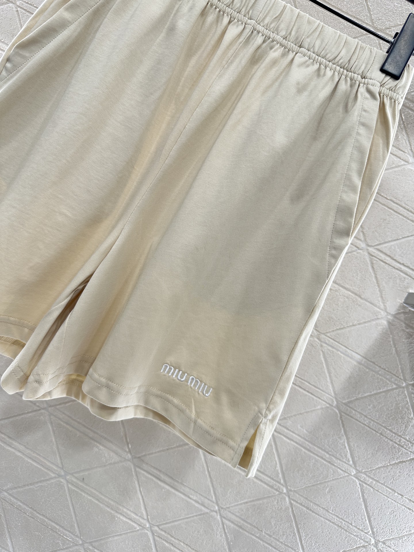 ♥Miumi*♥2025新品上架 𝑃𝑜𝑙𝑜上衣短裤套装定制YB斜纹全棉材质，舒适软糯，穿搭洋气，翻领𝑝𝑜