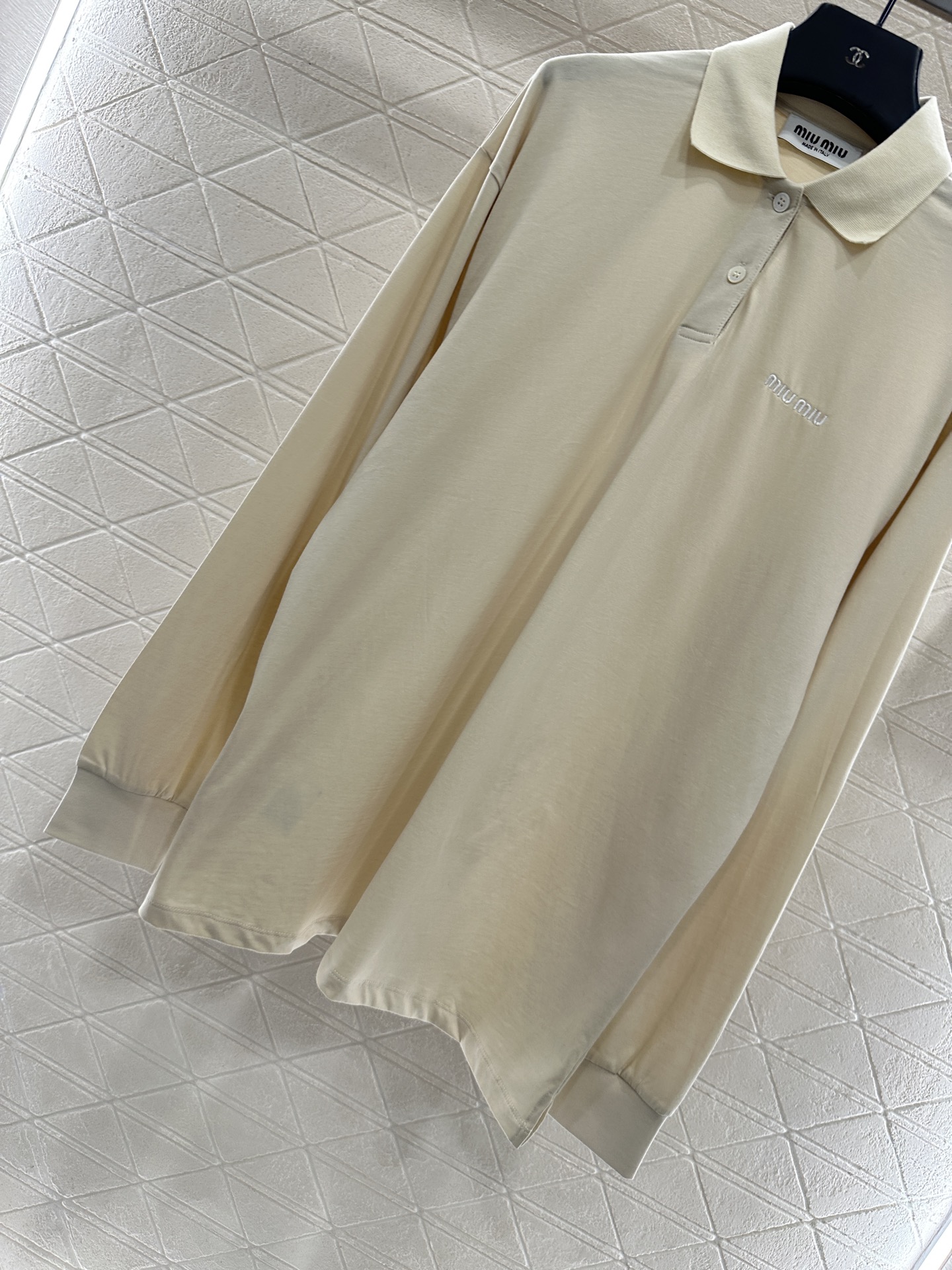 ♥Miumi*♥2025新品上架 𝑃𝑜𝑙𝑜上衣短裤套装定制YB斜纹全棉材质，舒适软糯，穿搭洋气，翻领𝑝𝑜