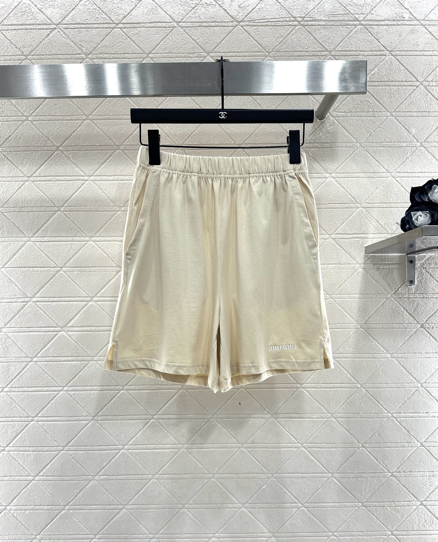 ♥Miumi*♥2025新品上架 𝑃𝑜𝑙𝑜上衣短裤套装定制YB斜纹全棉材质，舒适软糯，穿搭洋气，翻领𝑝𝑜