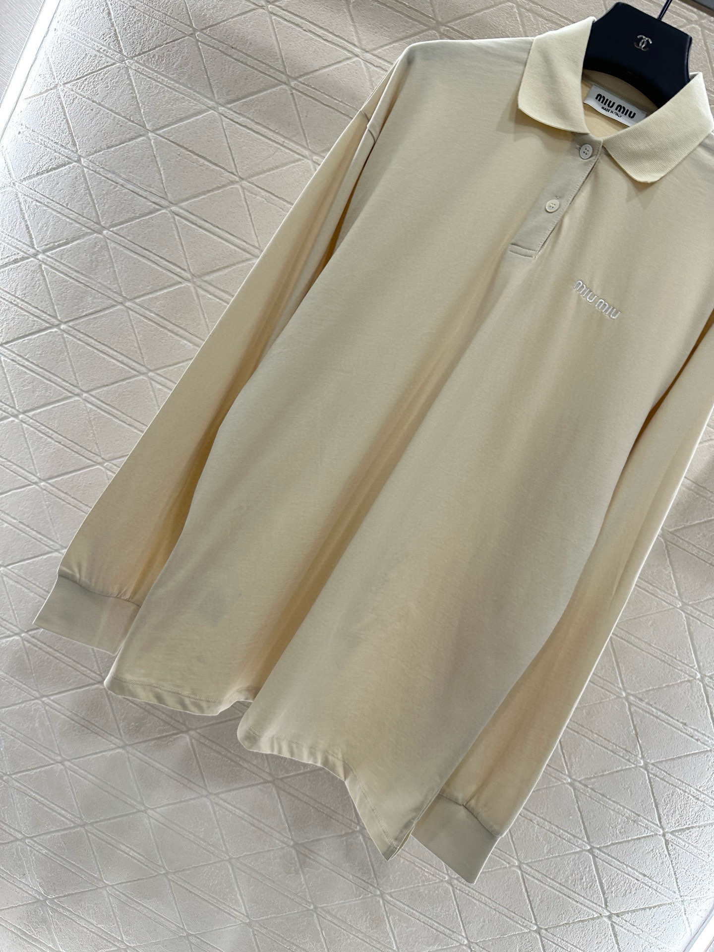 ♥Miumi*♥2025新品上架 𝑃𝑜𝑙𝑜上衣短裤套装定制YB斜纹全棉材质，舒适软糯，穿搭洋气，翻领𝑝𝑜