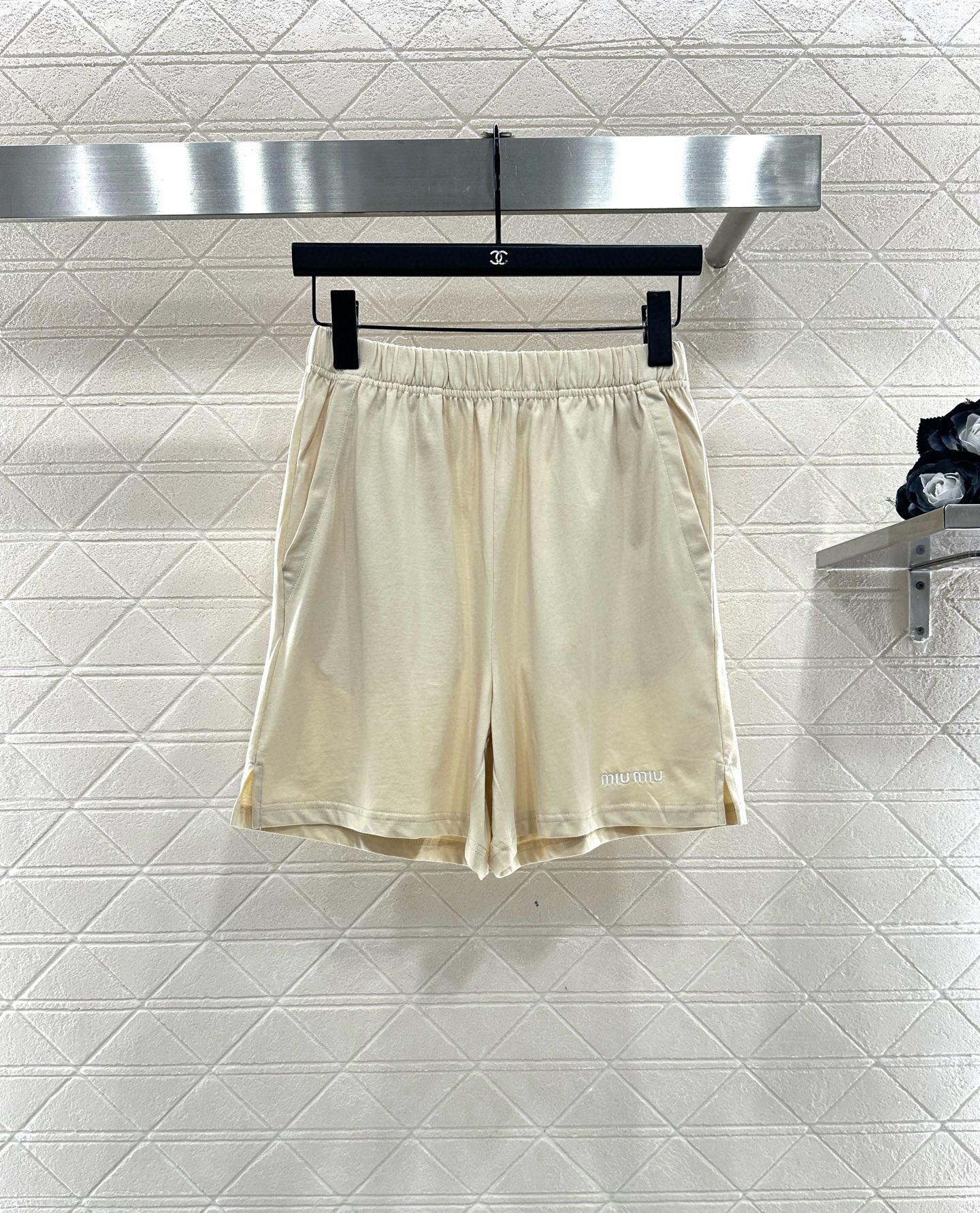 ♥Miumi*♥2025新品上架 𝑃𝑜𝑙𝑜上衣短裤套装定制YB斜纹全棉材质，舒适软糯，穿搭洋气，翻领𝑝𝑜